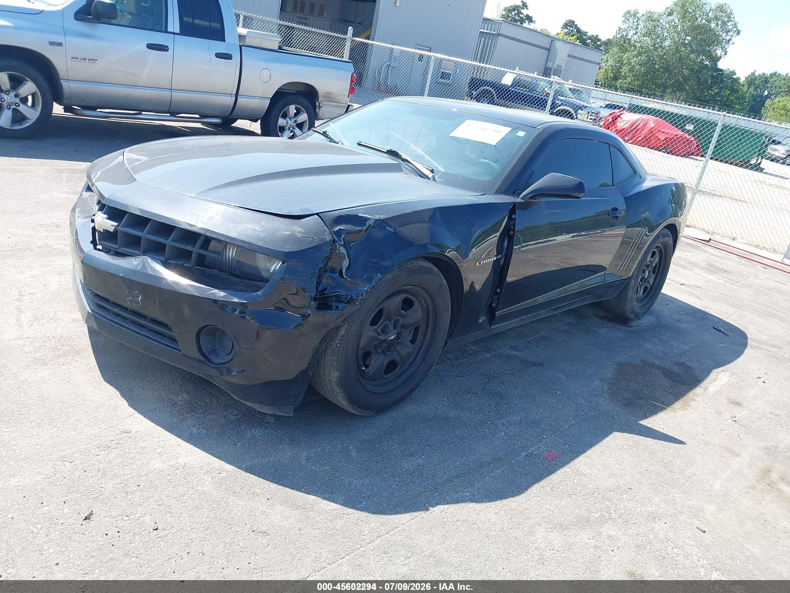 2013 Chevrolet Camaro 2ls Black vin: 2G1FA1E38D9113716