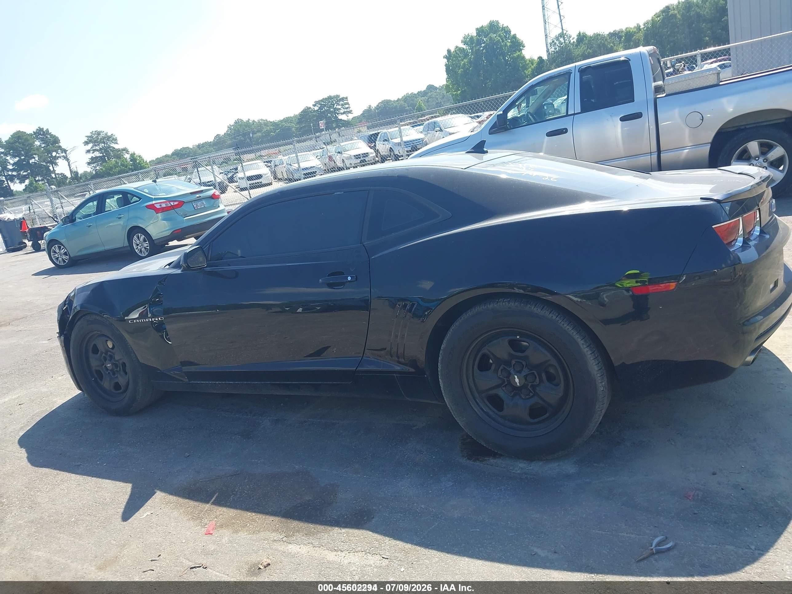 2013 Chevrolet Camaro 2ls Black vin: 2G1FA1E38D9113716