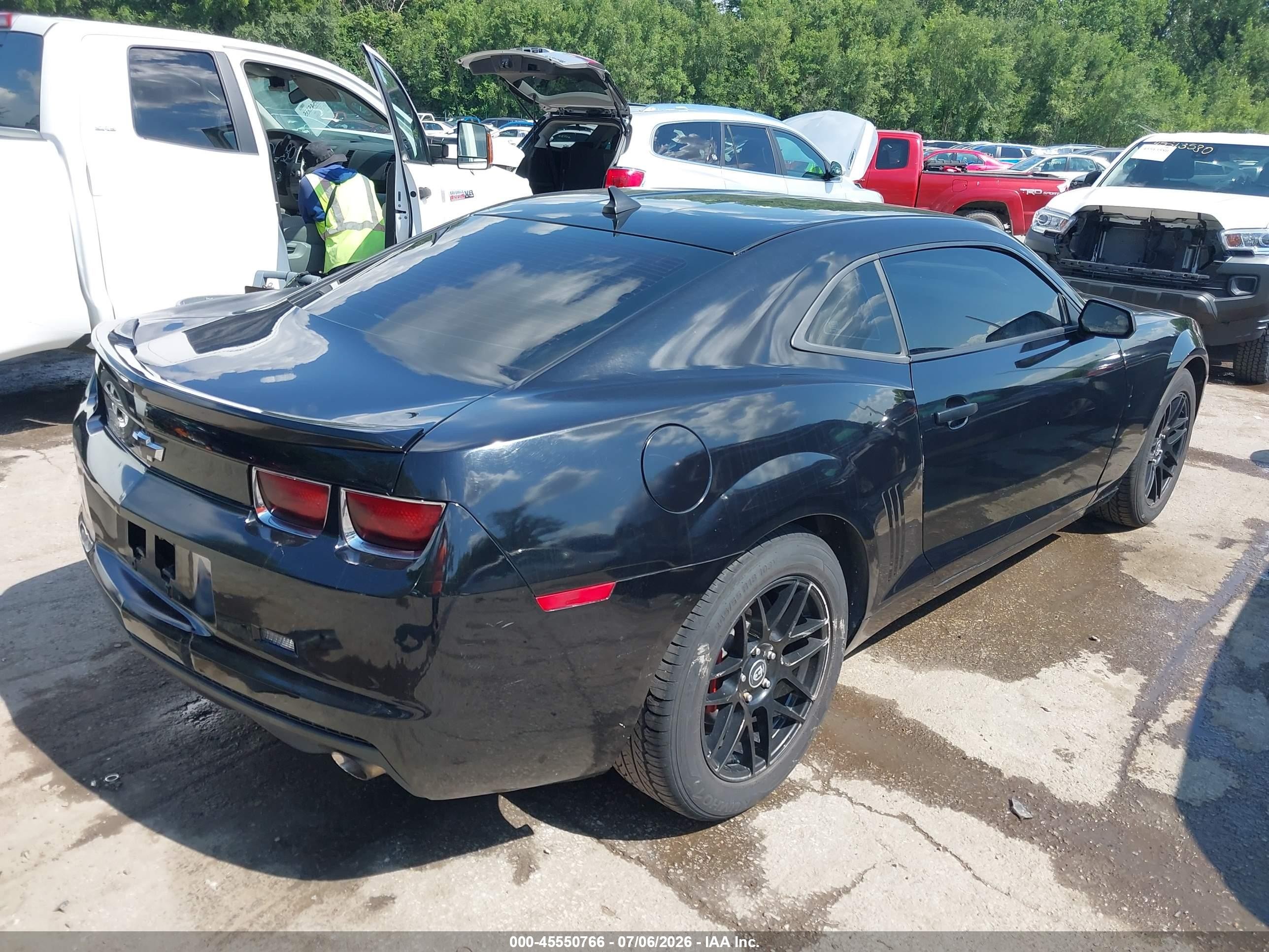 2013 Chevrolet Camaro 2ls Черный vin: 2G1FA1E38D9129690