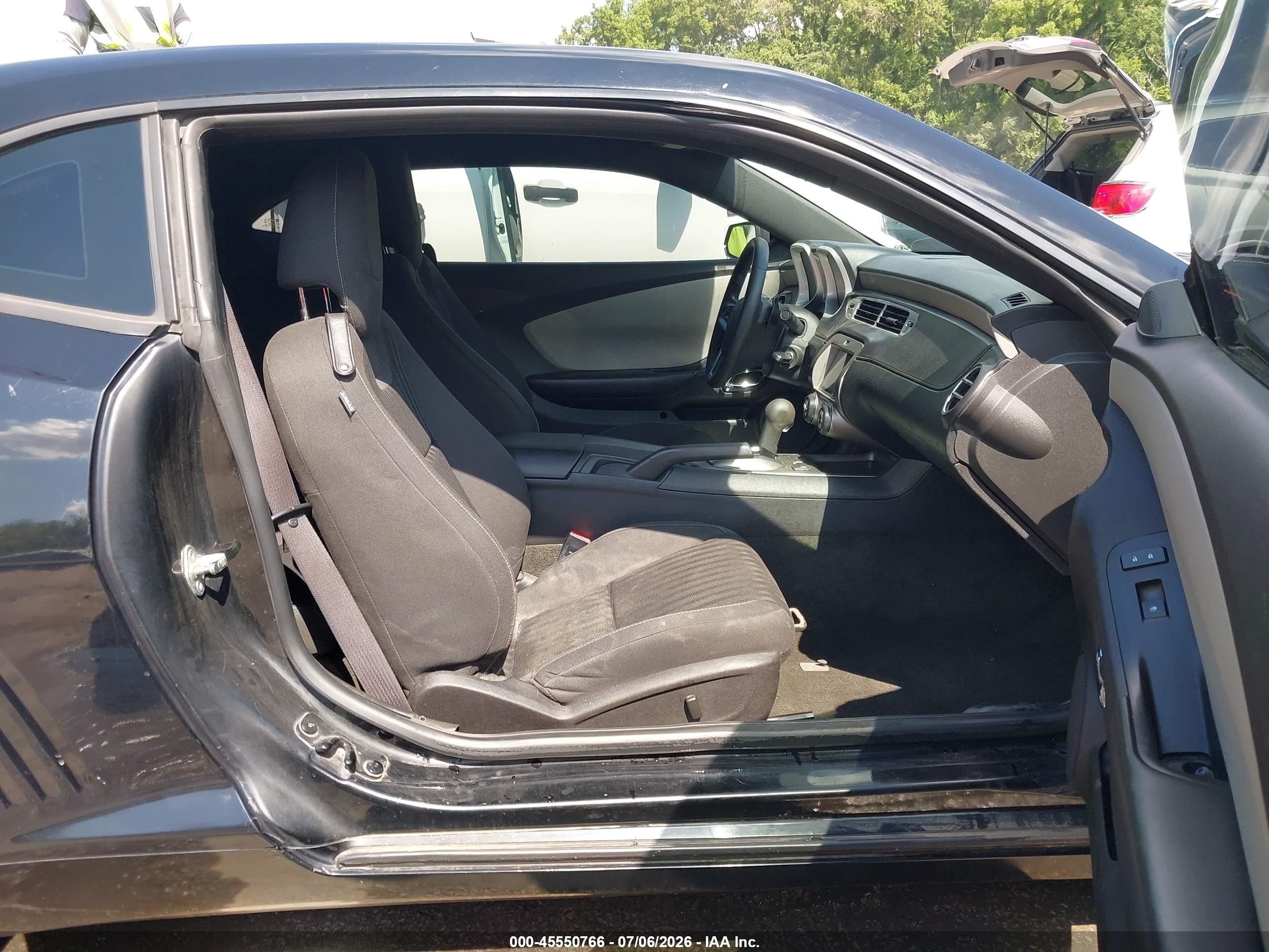 2013 Chevrolet Camaro 2ls Черный vin: 2G1FA1E38D9129690