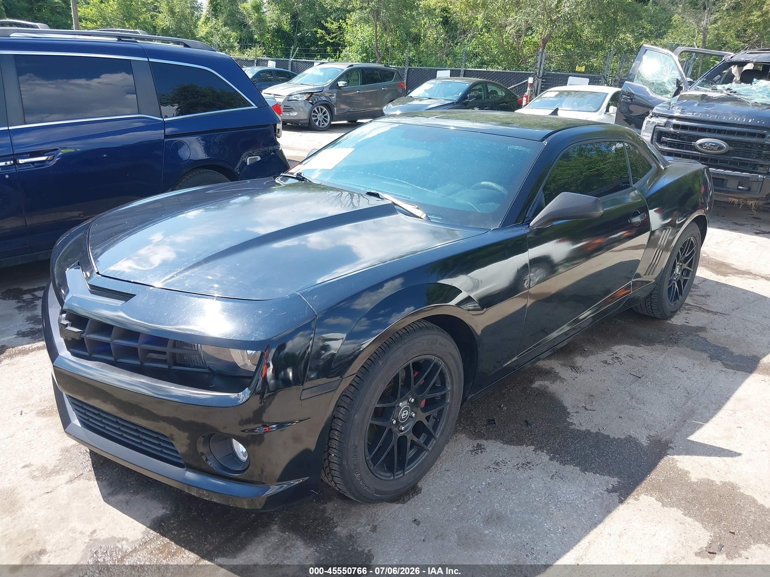 2013 Chevrolet Camaro 2ls Черный vin: 2G1FA1E38D9129690