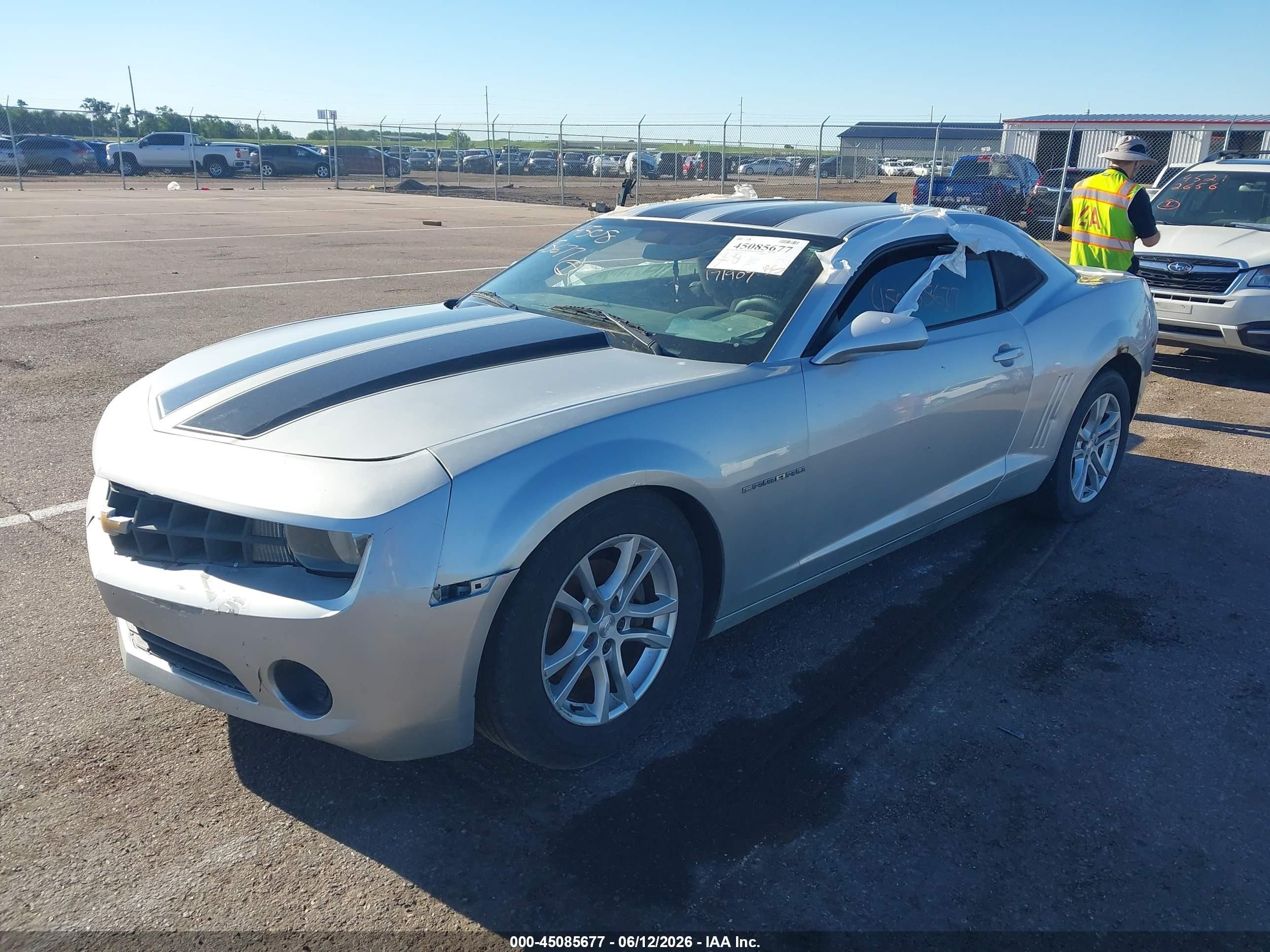 2013 Chevrolet Camaro 2ls Silver vin: 2G1FA1E38D9164780