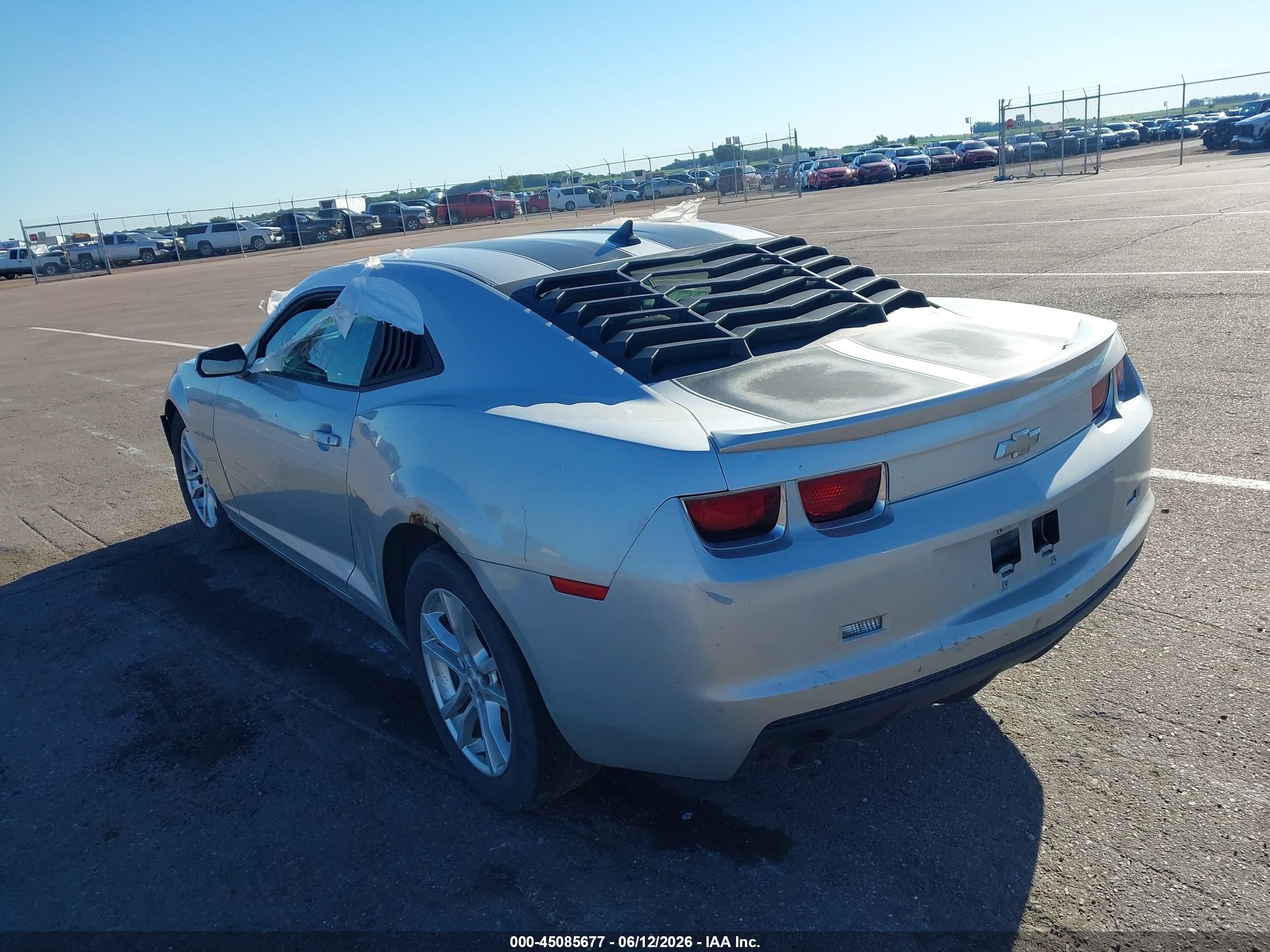 2013 Chevrolet Camaro 2ls Silver vin: 2G1FA1E38D9164780