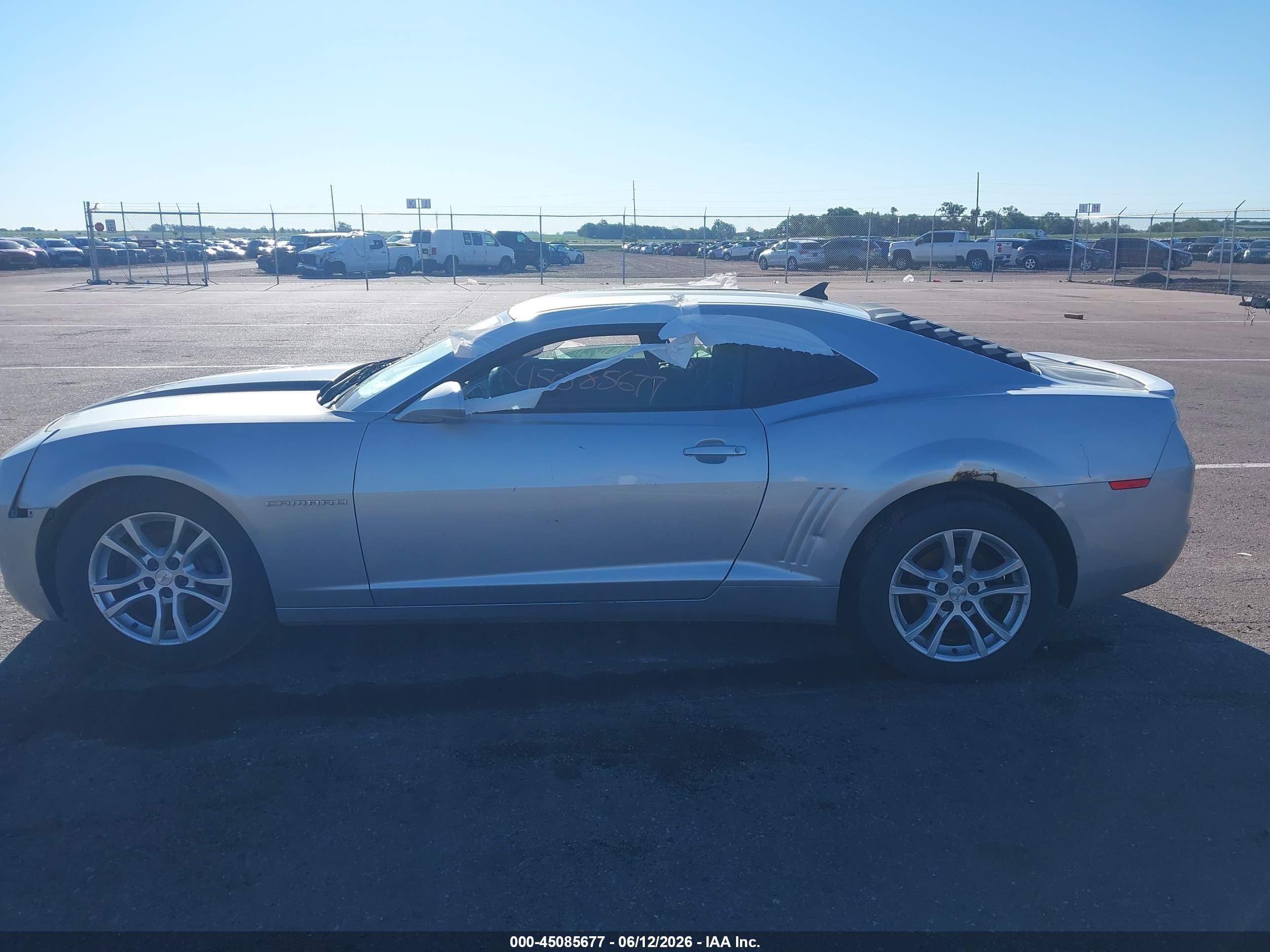 2013 Chevrolet Camaro 2ls Silver vin: 2G1FA1E38D9164780