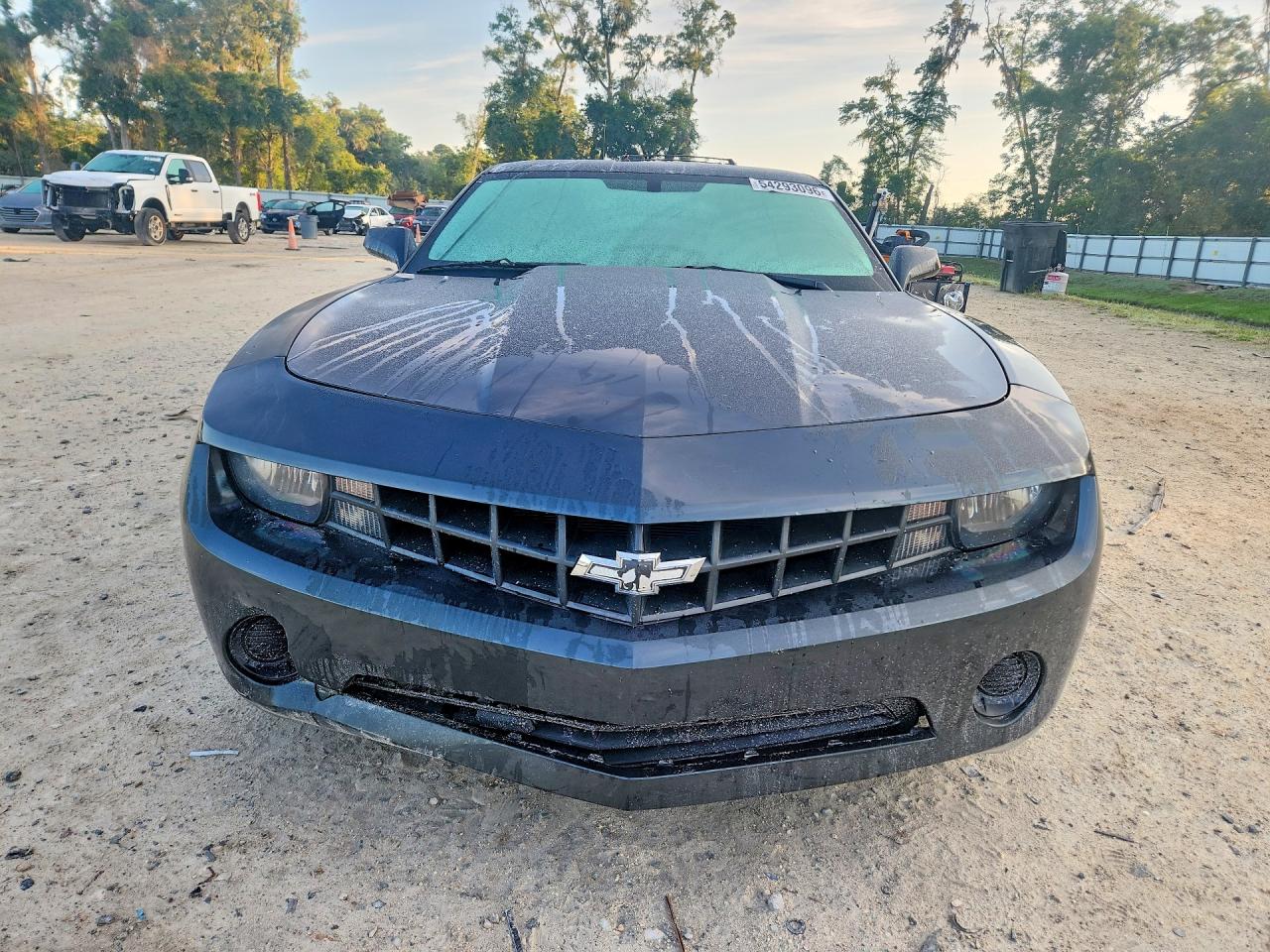 2013 Chevrolet Camaro Ls Black vin: 2G1FA1E38D9184818