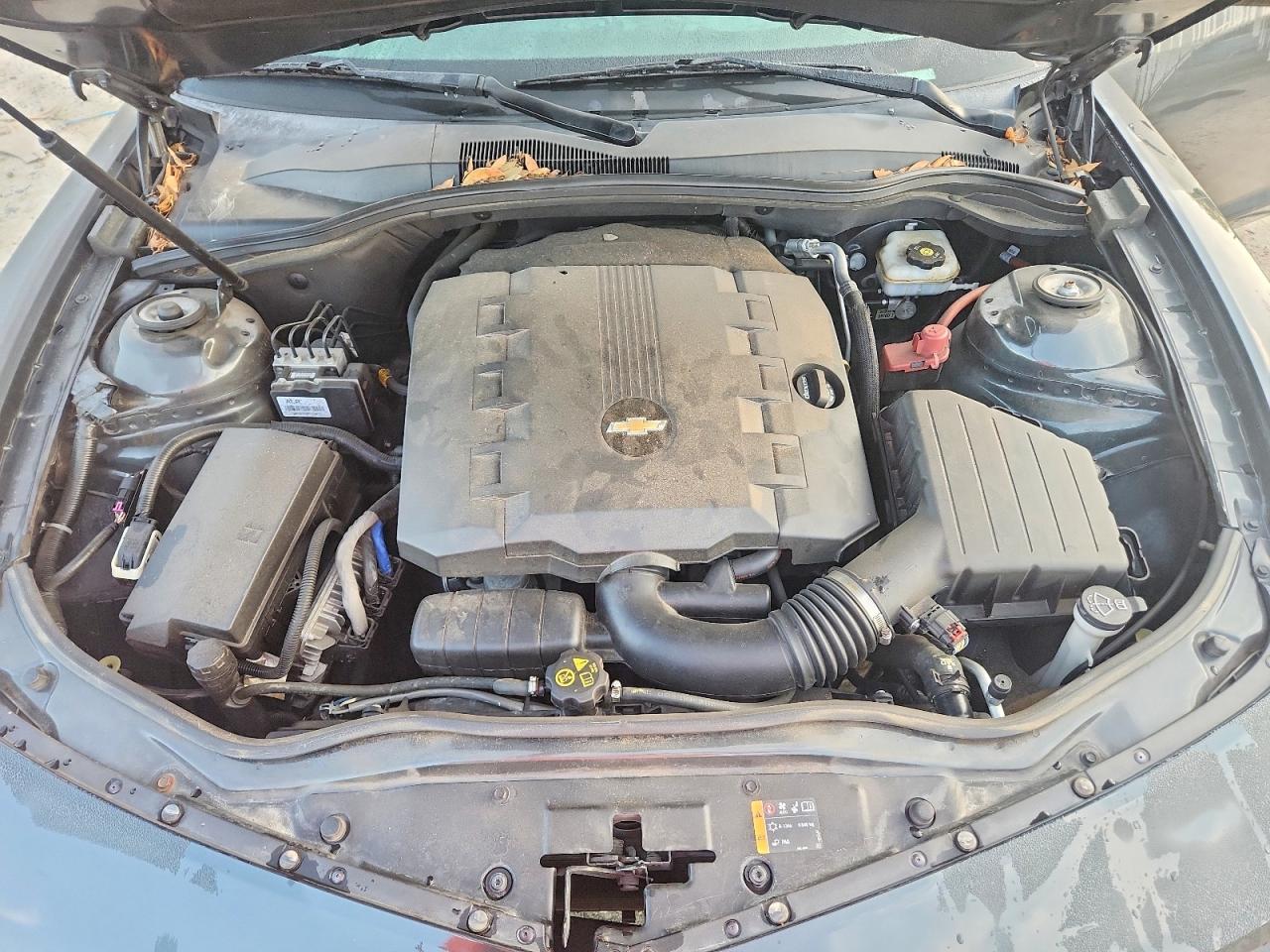 2013 Chevrolet Camaro Ls Black vin: 2G1FA1E38D9184818