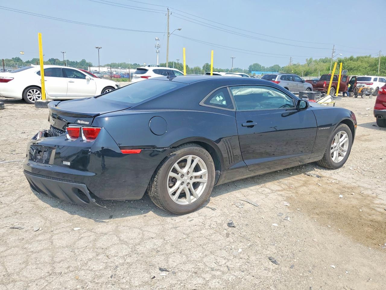 2013 Chevrolet Camaro Ls Черный vin: 2G1FA1E38D9208728