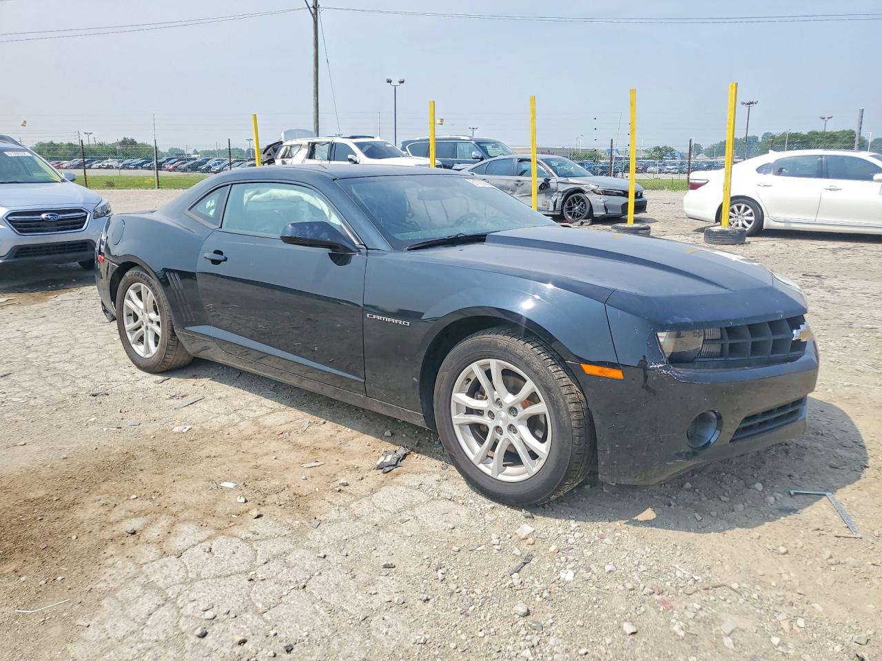 2013 Chevrolet Camaro Ls Черный vin: 2G1FA1E38D9208728