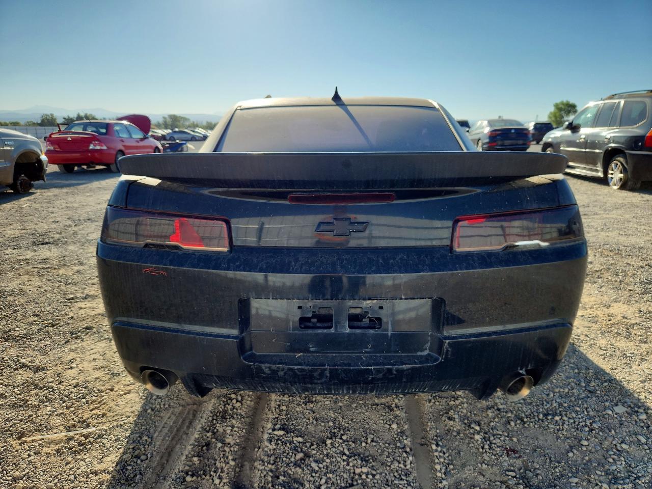 2014 Chevrolet Camaro Ls Black vin: 2G1FA1E38E9146698