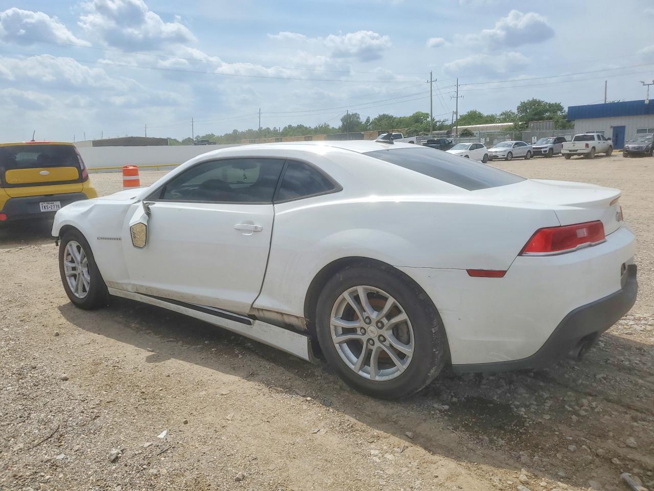 2014 Chevrolet Camaro Ls White vin: 2G1FA1E38E9184237
