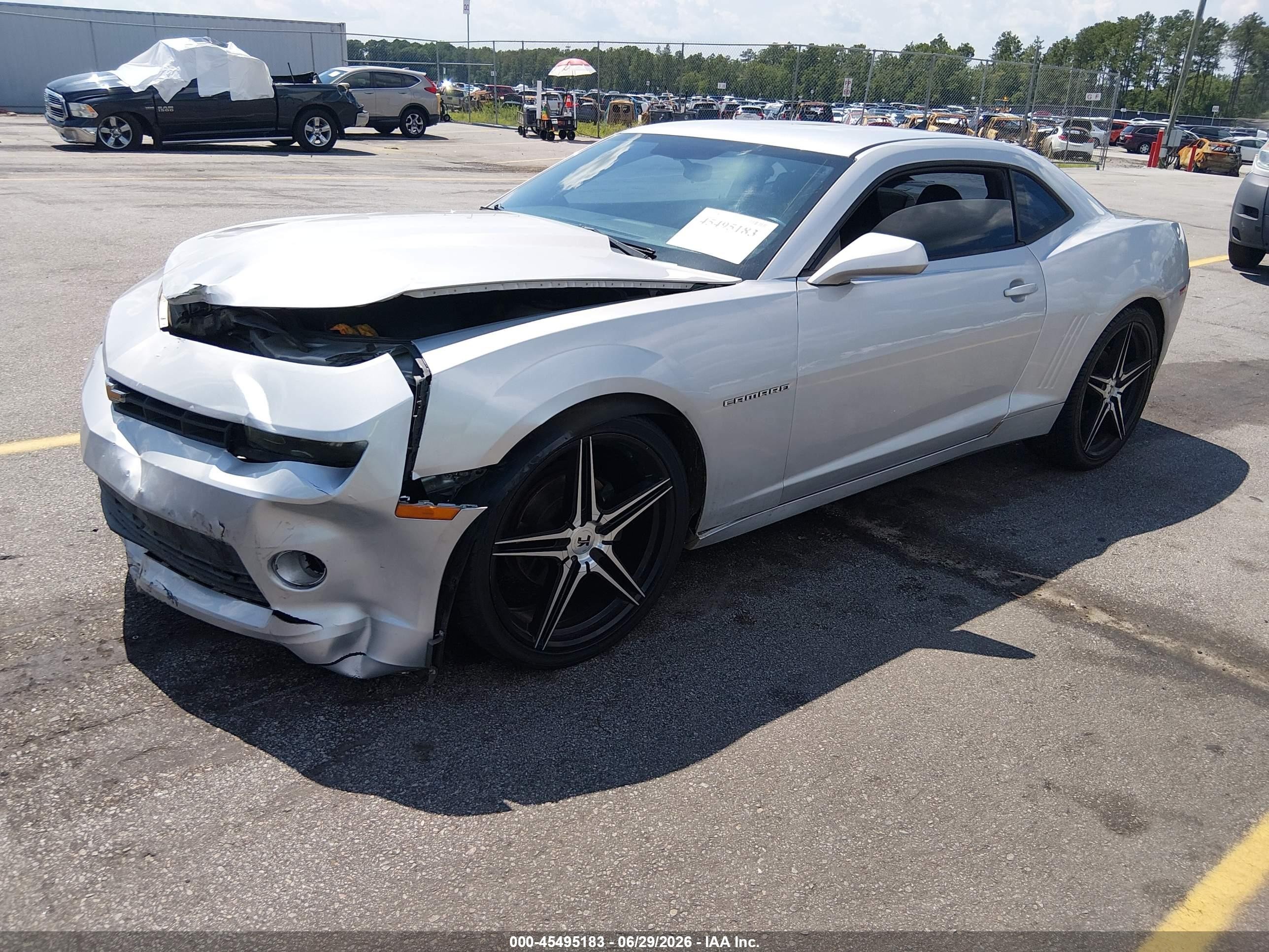 2014 Chevrolet Camaro 2ls Silver vin: 2G1FA1E38E9214255