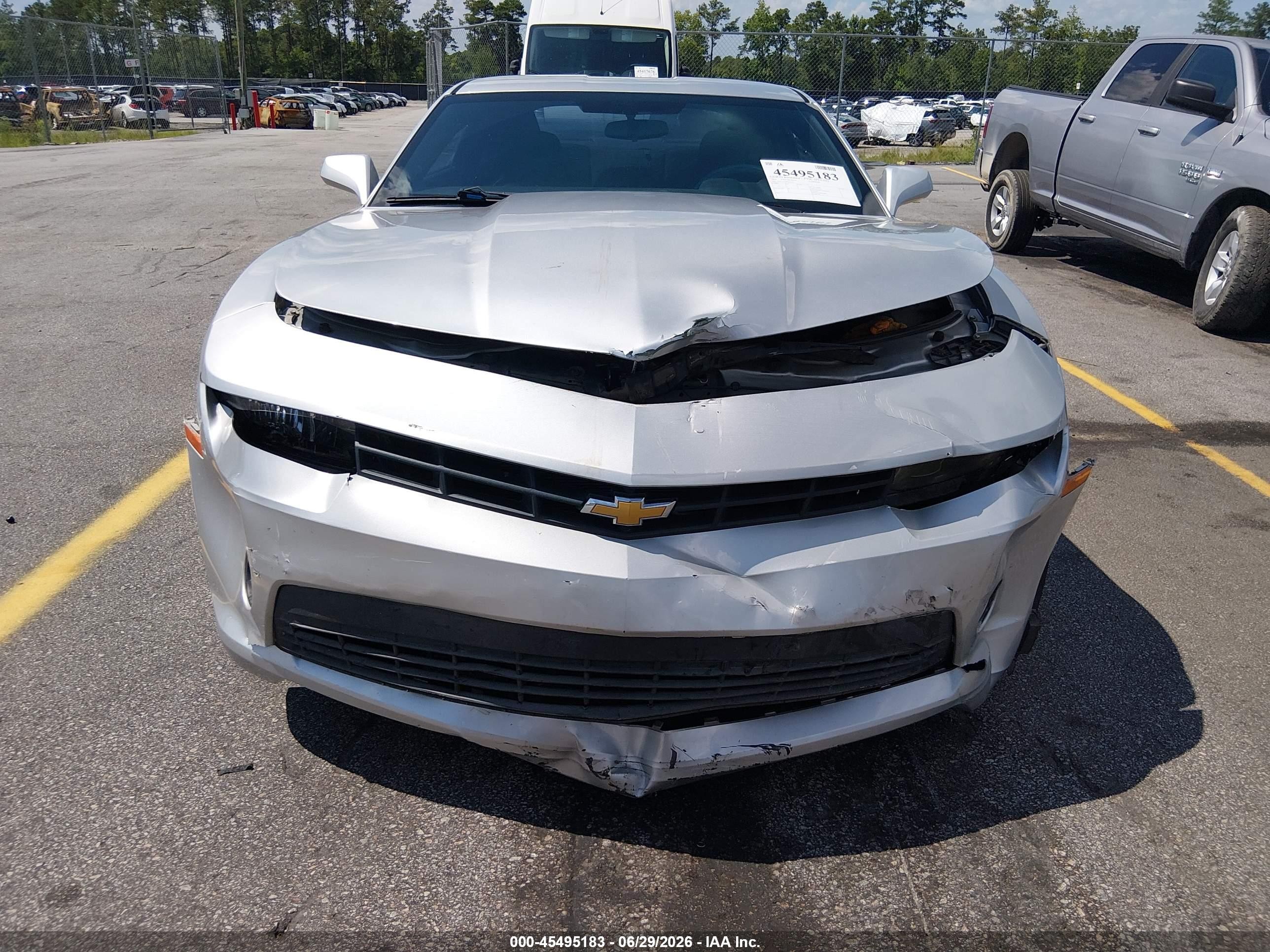2014 Chevrolet Camaro 2ls Silver vin: 2G1FA1E38E9214255