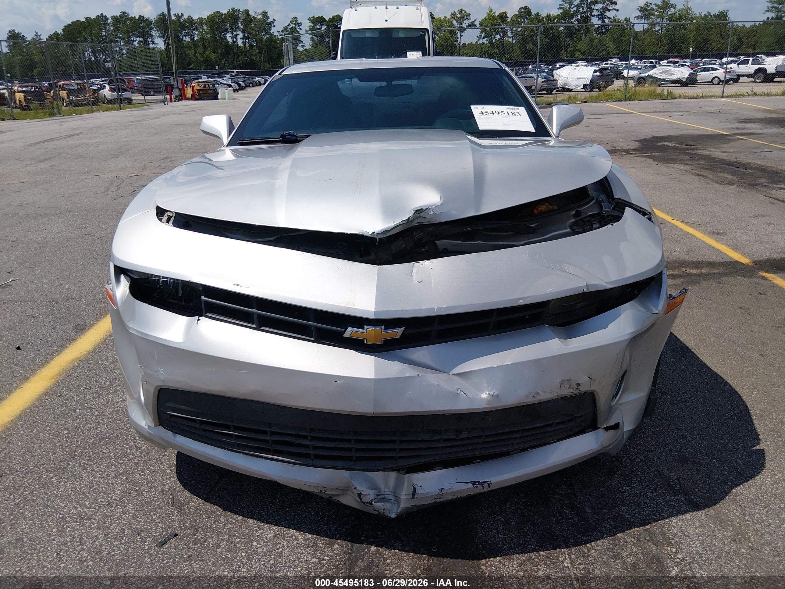 2014 Chevrolet Camaro 2ls Silver vin: 2G1FA1E38E9214255
