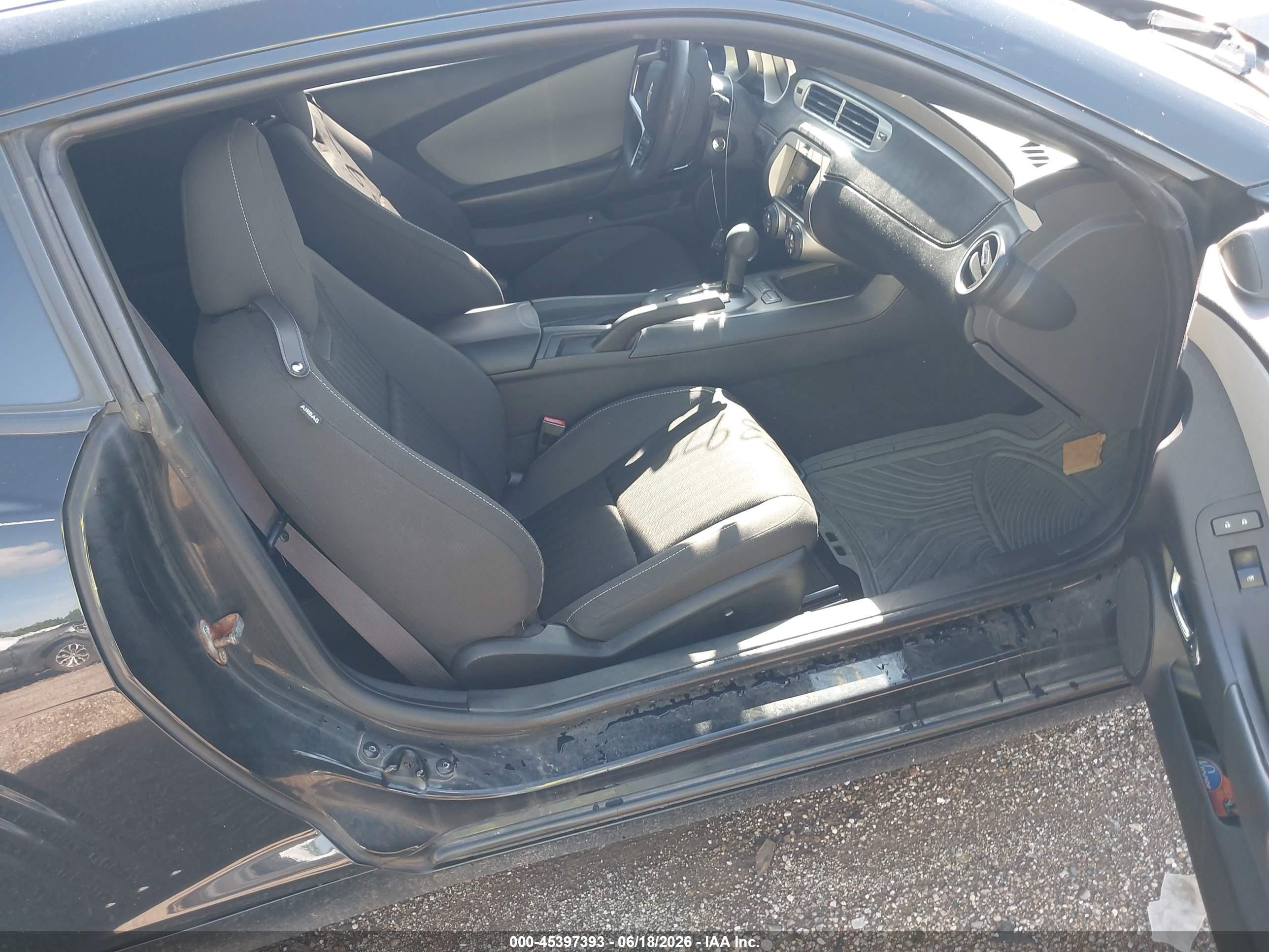 2014 Chevrolet Camaro 2ls Черный vin: 2G1FA1E38E9273709