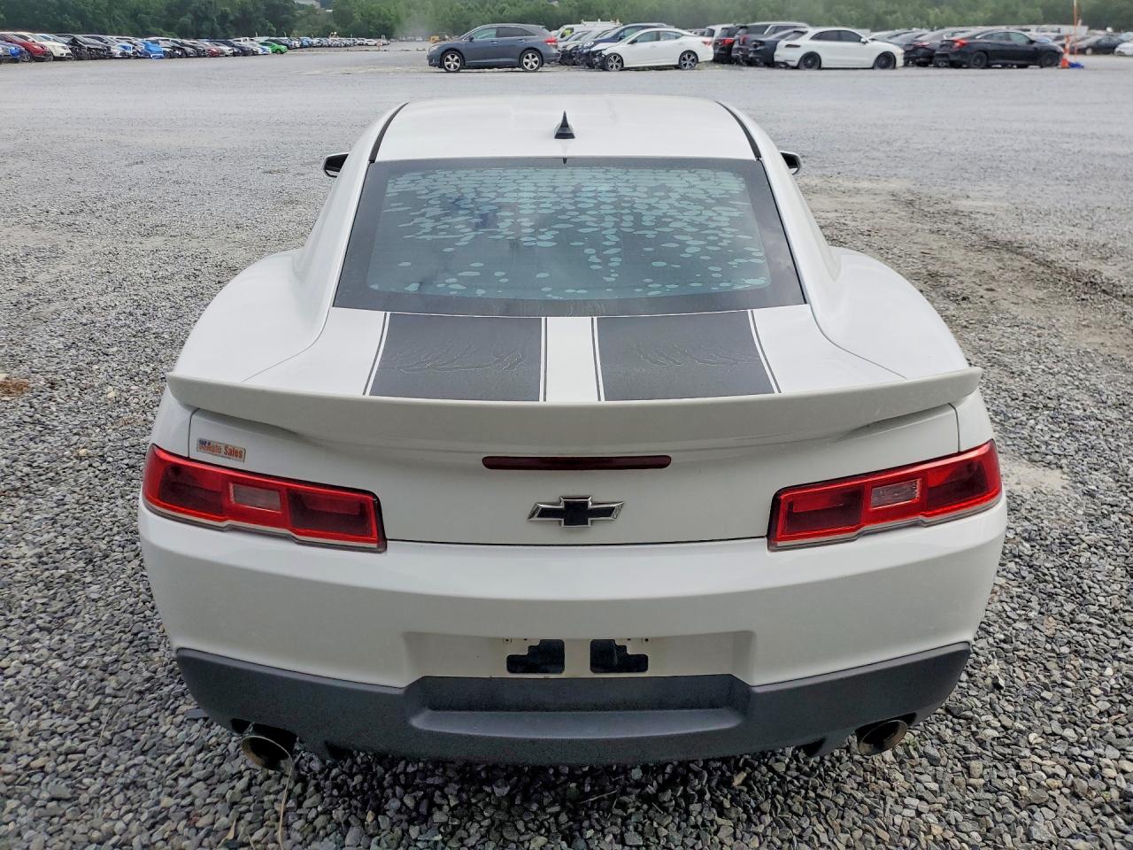 2014 Chevrolet Camaro Ls White vin: 2G1FA1E38E9313769