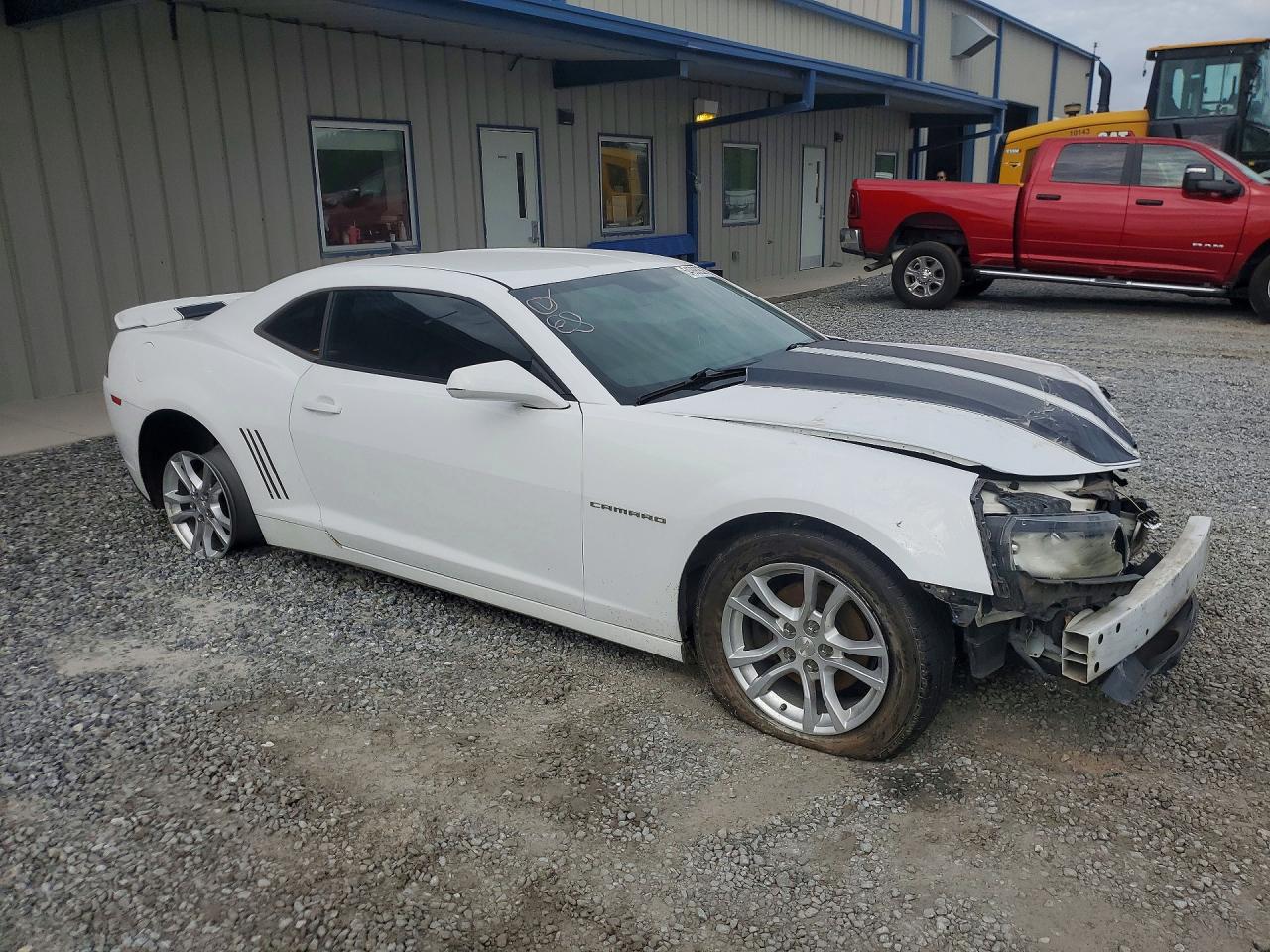 2014 Chevrolet Camaro Ls White vin: 2G1FA1E38E9313769