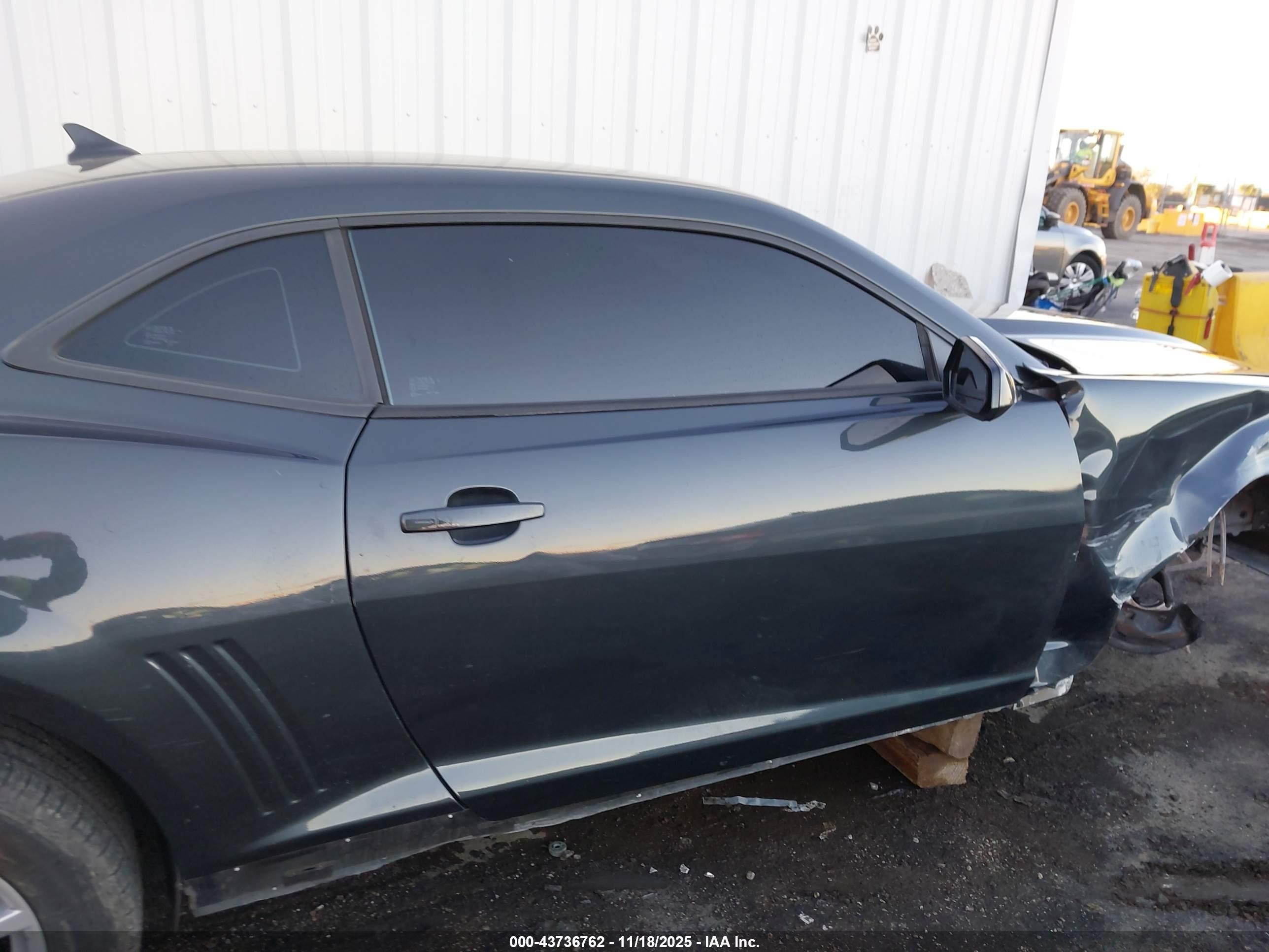 2015 Chevrolet Camaro 1ls Gray vin: 2G1FA1E38F9301980