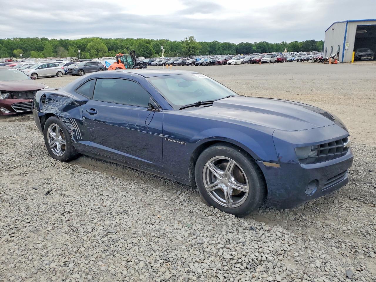 2012 Chevrolet Camaro Ls Blue vin: 2G1FA1E39C9173633