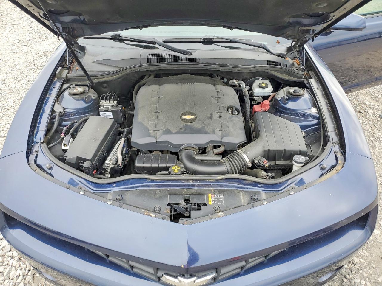 2012 Chevrolet Camaro Ls Blue vin: 2G1FA1E39C9173633