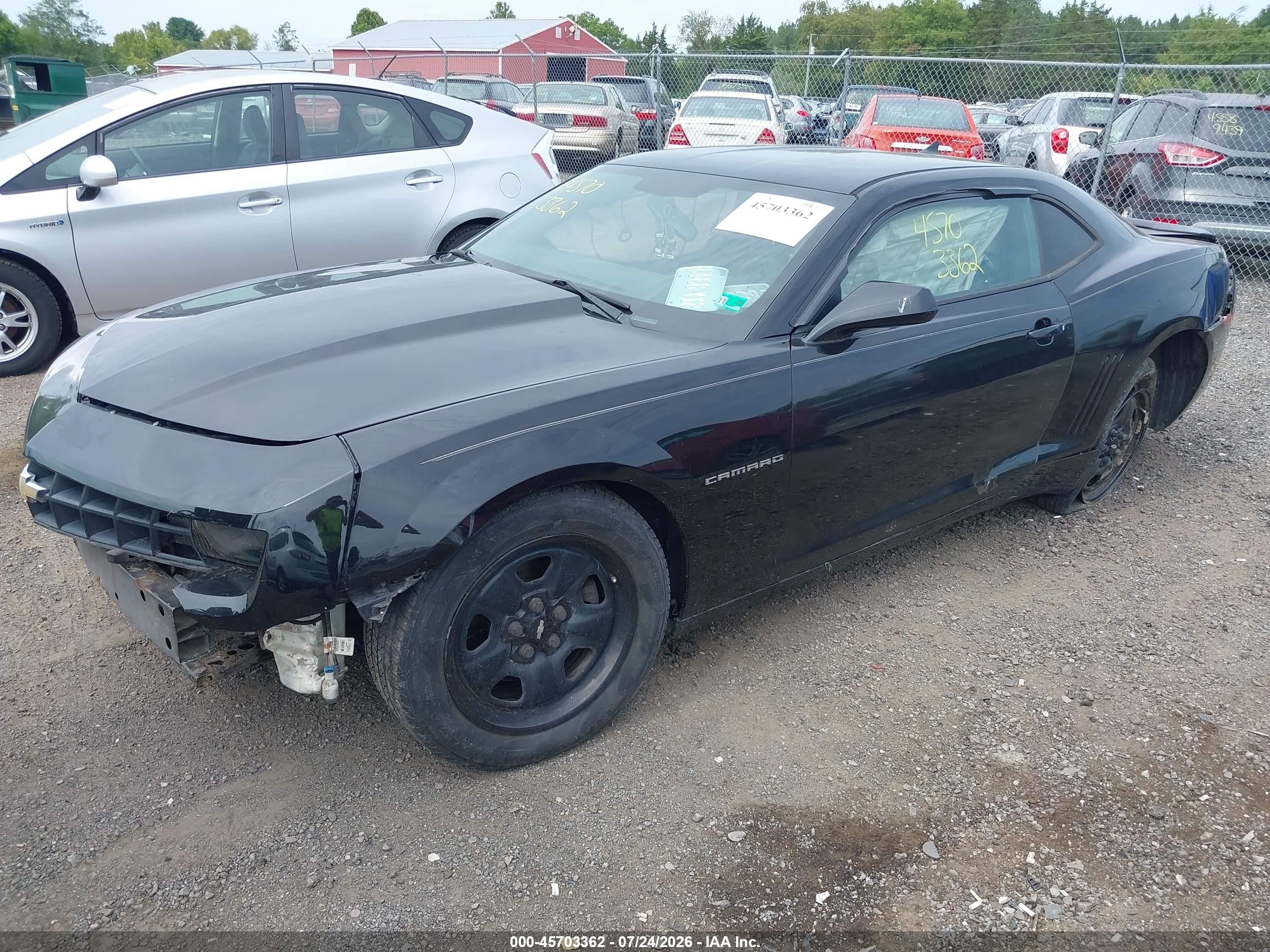 2012 Chevrolet Camaro 2ls Black vin: 2G1FA1E39C9184437