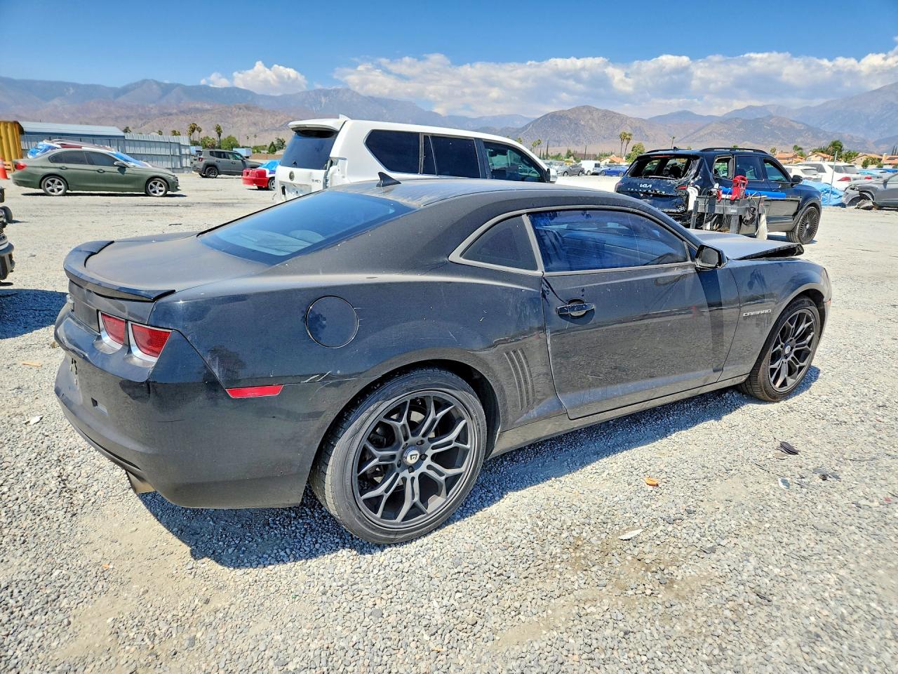 2013 Chevrolet Camaro Ls Черный vin: 2G1FA1E39D9127995