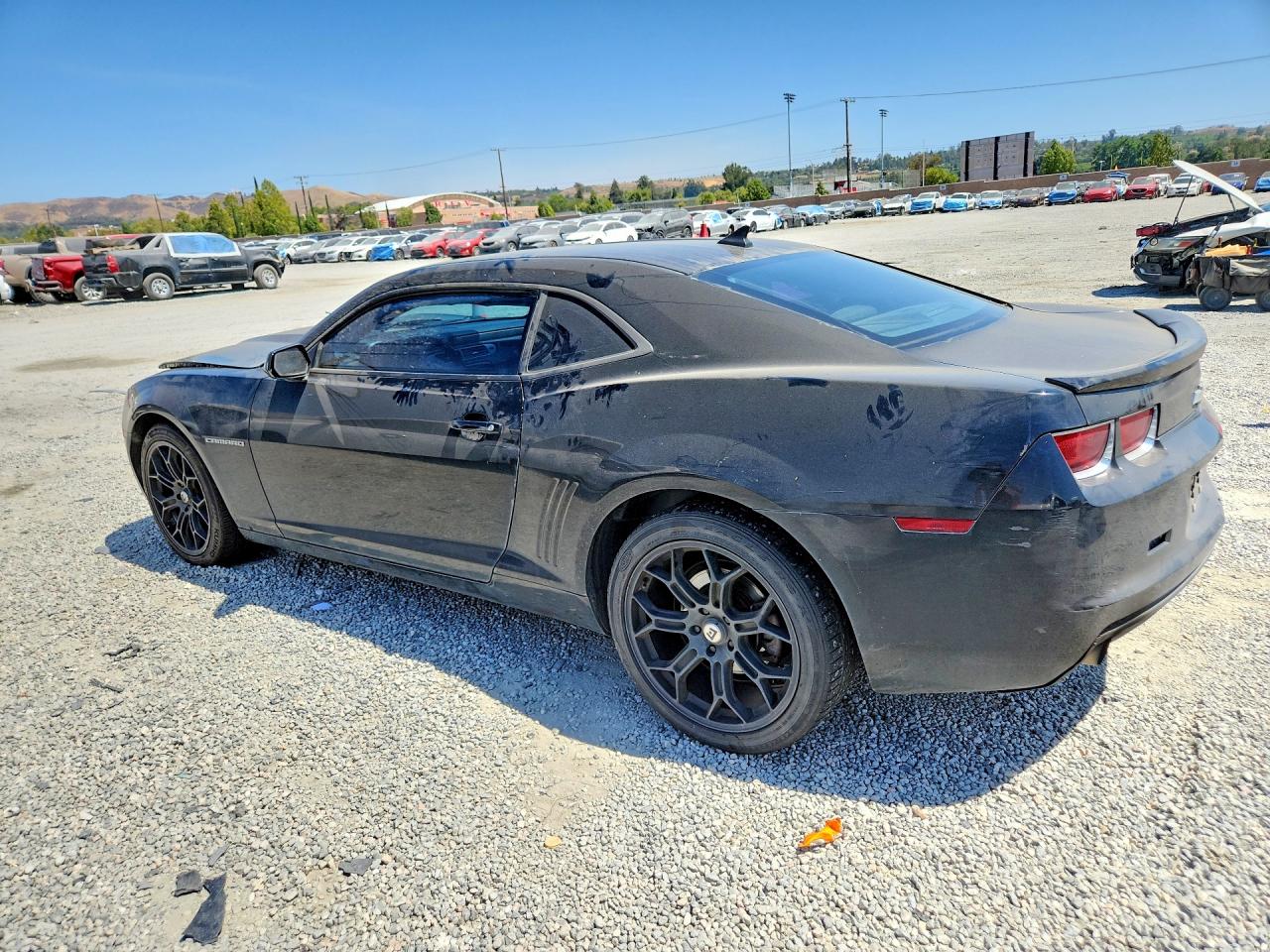 2013 Chevrolet Camaro Ls Черный vin: 2G1FA1E39D9127995