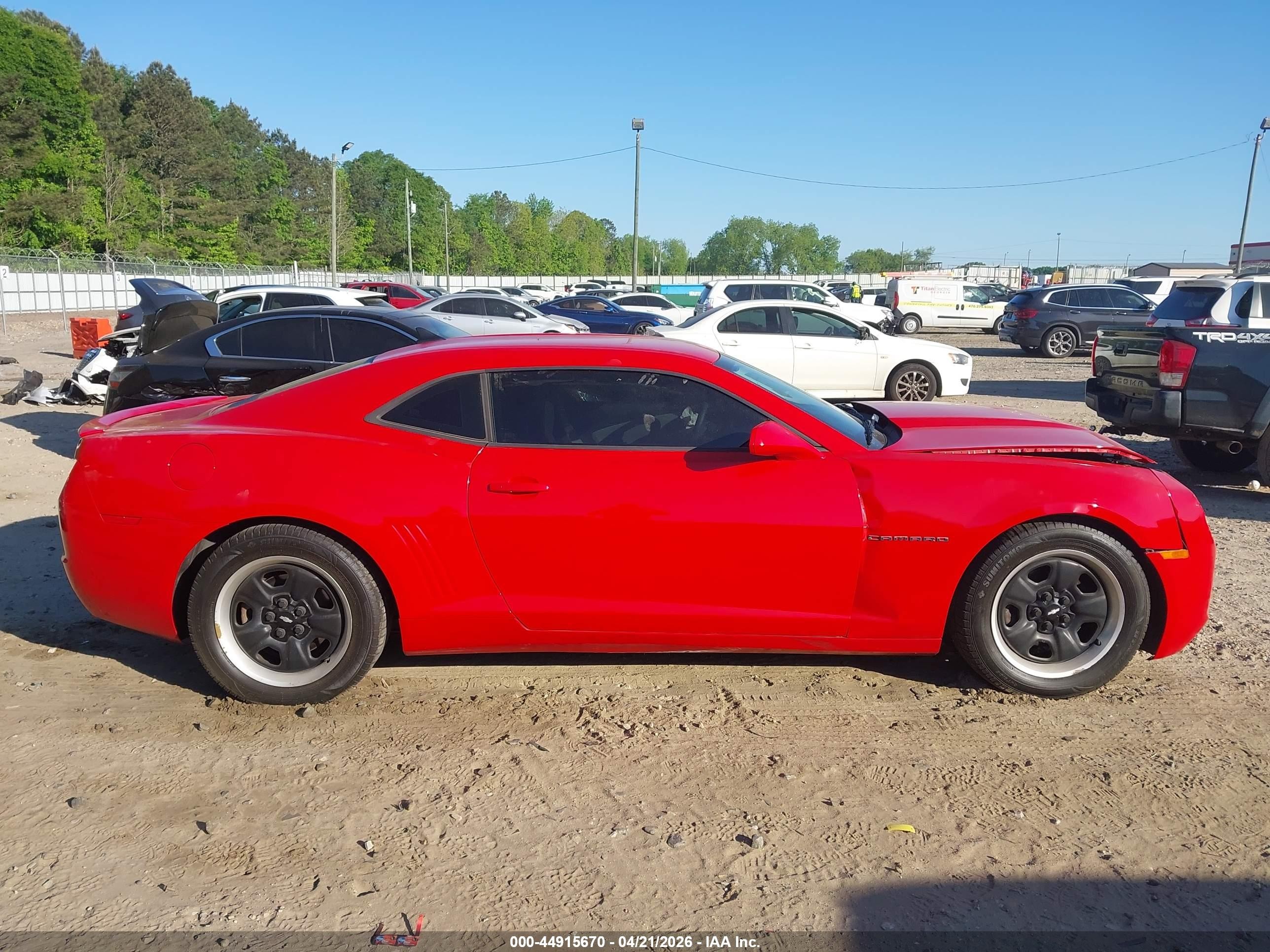 2013 Chevrolet Camaro 2ls Red vin: 2G1FA1E39D9174489