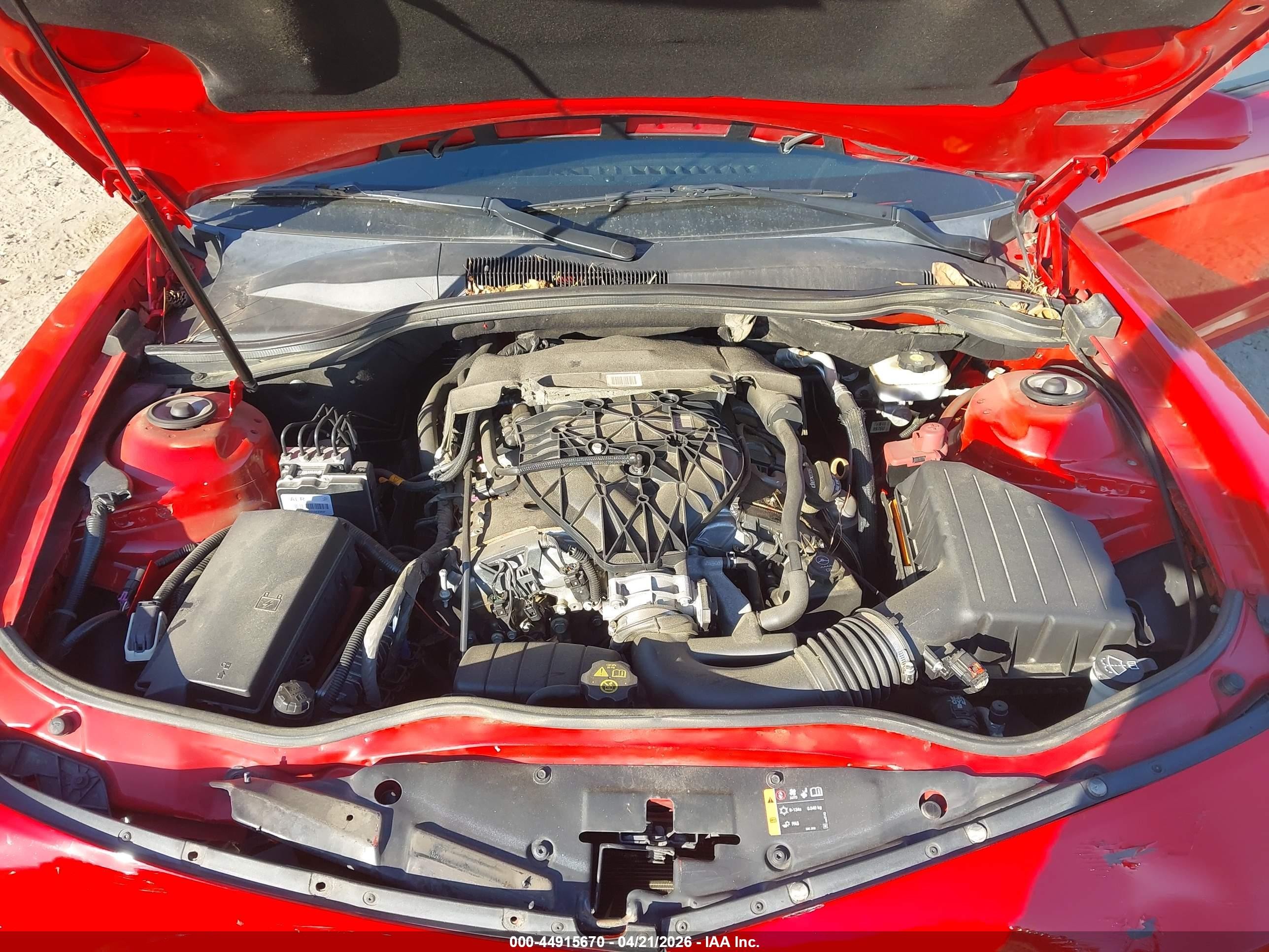 2013 Chevrolet Camaro 2ls Red vin: 2G1FA1E39D9174489