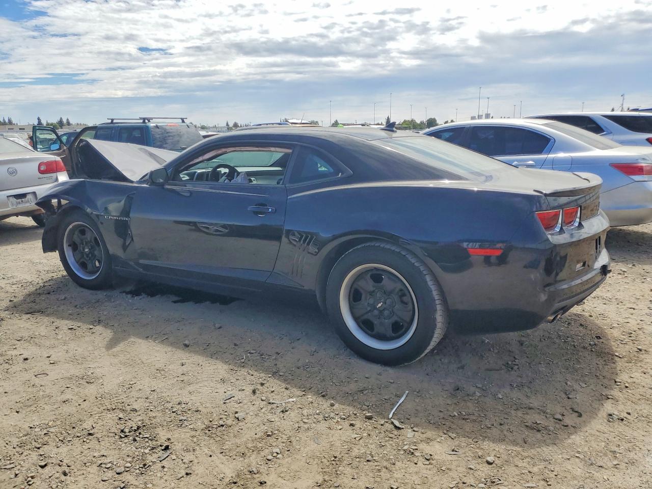 2013 Chevrolet Camaro Ls Black vin: 2G1FA1E39D9190269