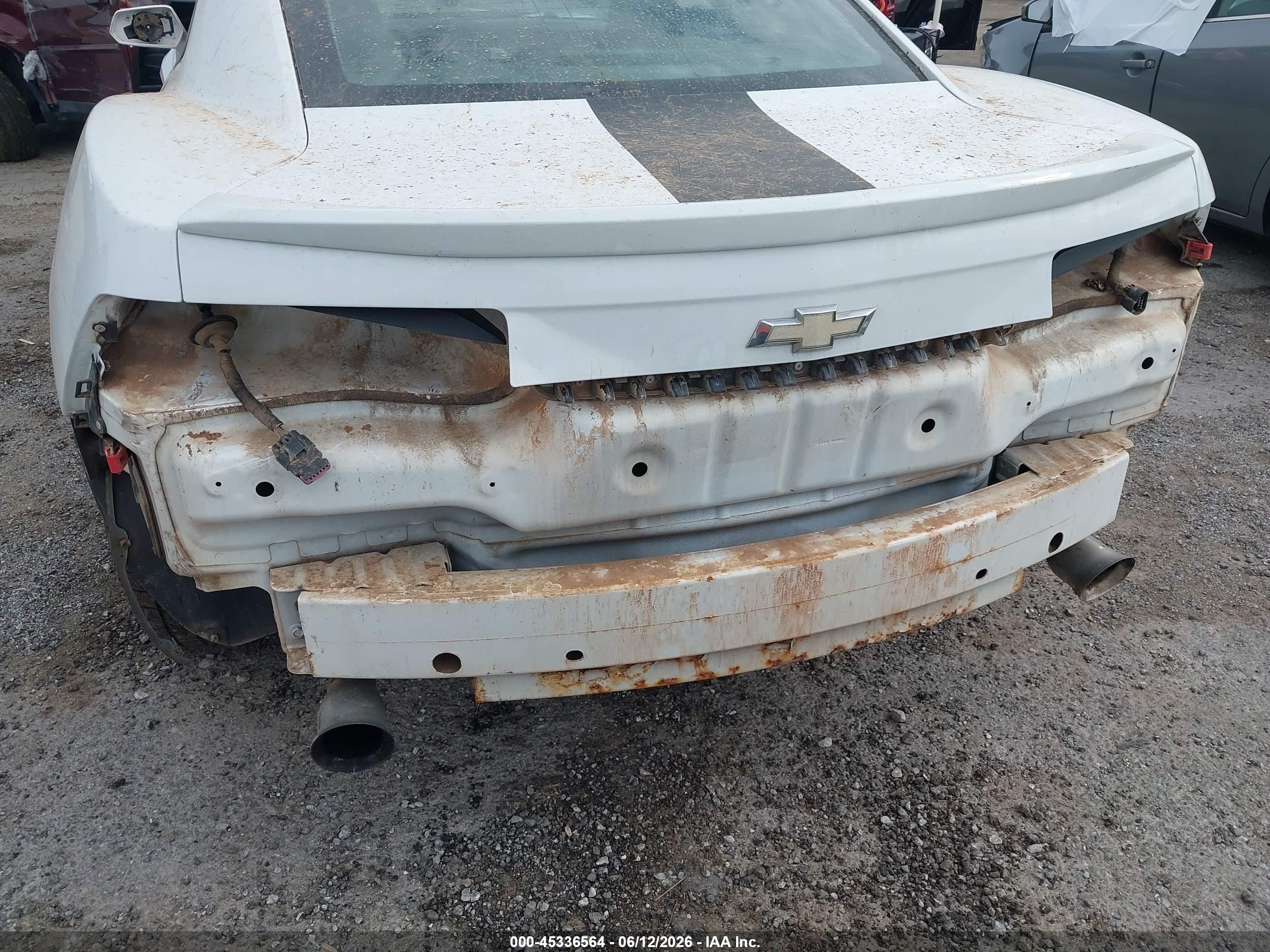 2013 Chevrolet Camaro 2ls White vin: 2G1FA1E39D9202405