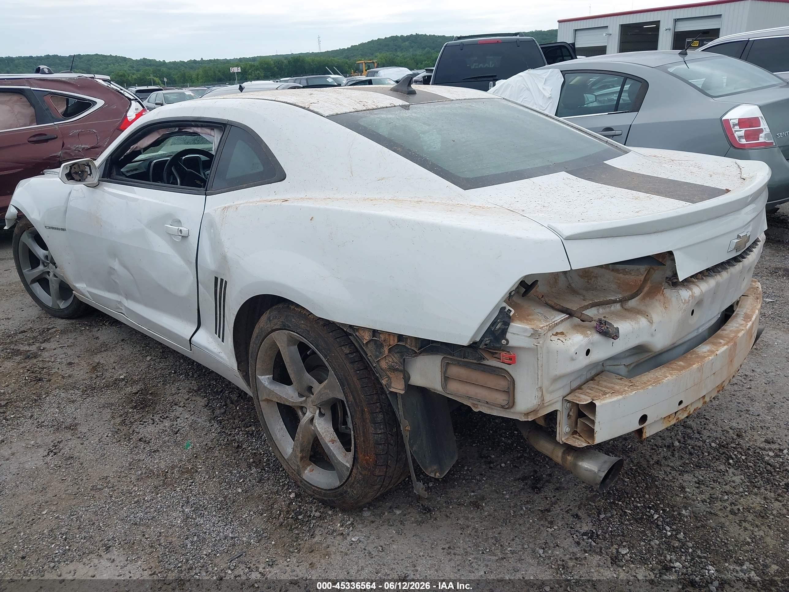 2013 Chevrolet Camaro 2ls White vin: 2G1FA1E39D9202405