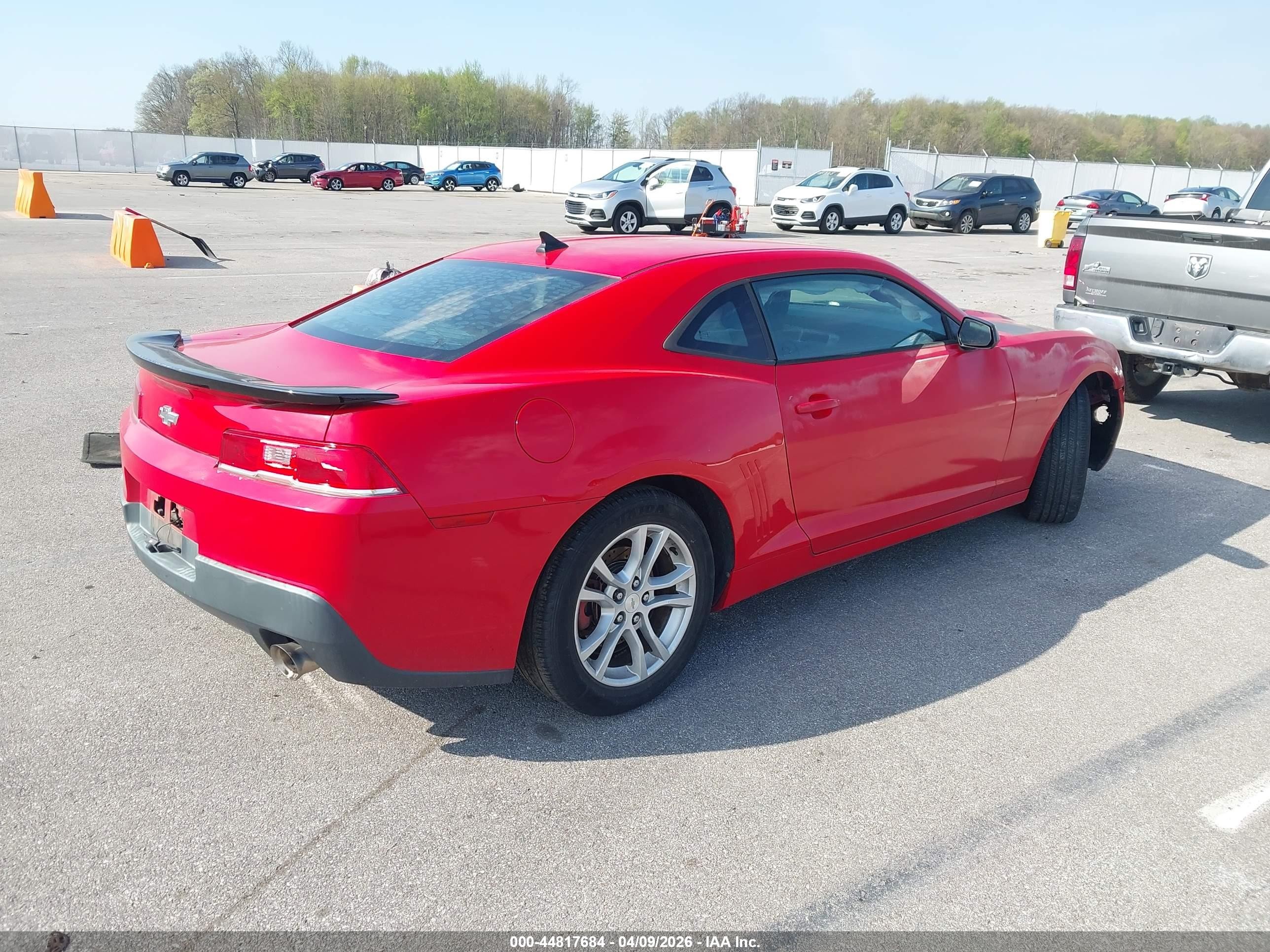 2014 Chevrolet Camaro 2ls Красный vin: 2G1FA1E39E9147987
