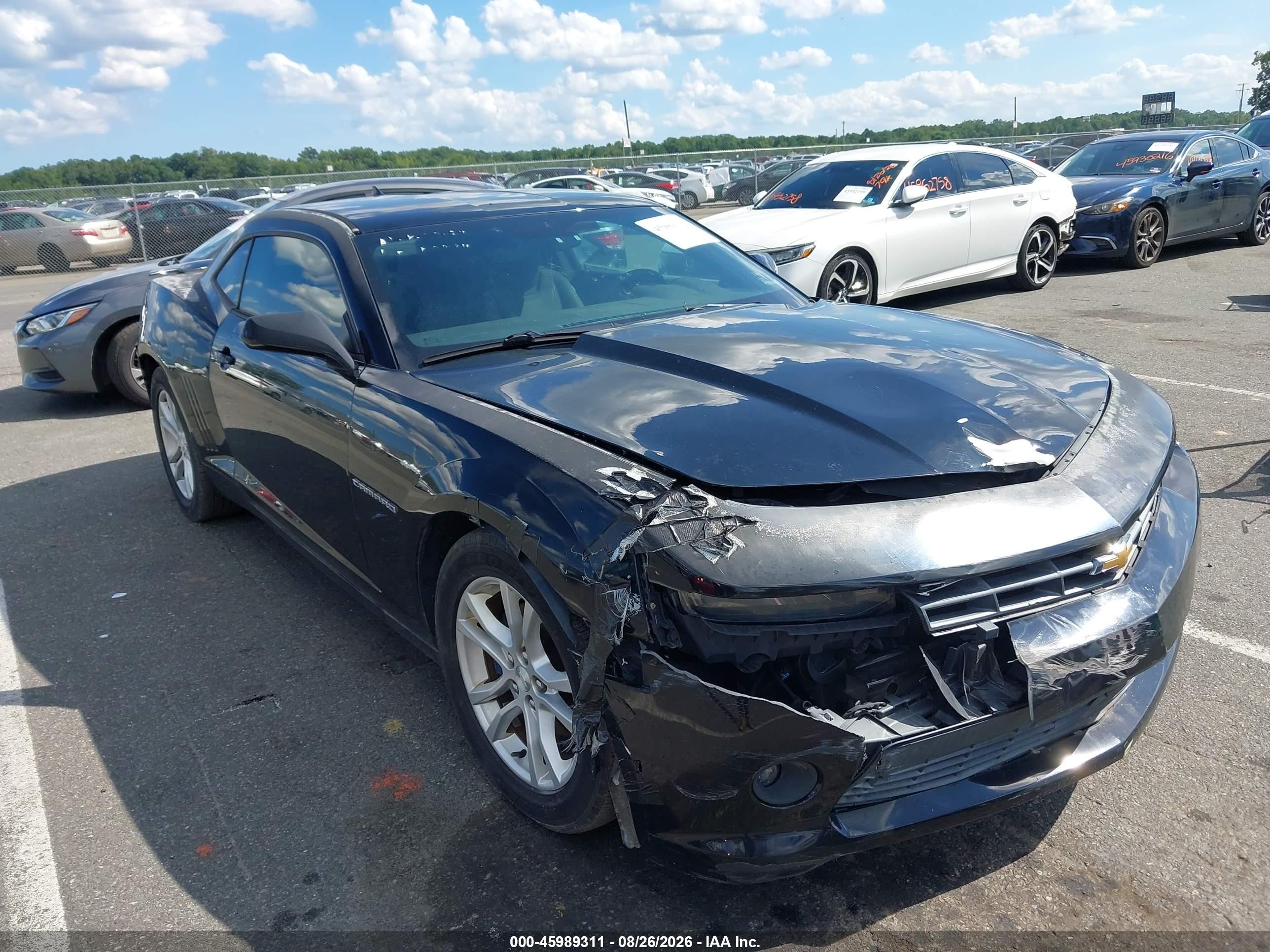 2014 Chevrolet Camaro 2ls Черный vin: 2G1FA1E39E9160500