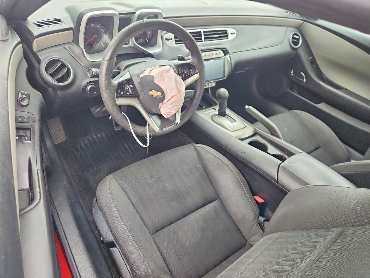 2014 Chevrolet Camaro Ls Red vin: 2G1FA1E39E9217620