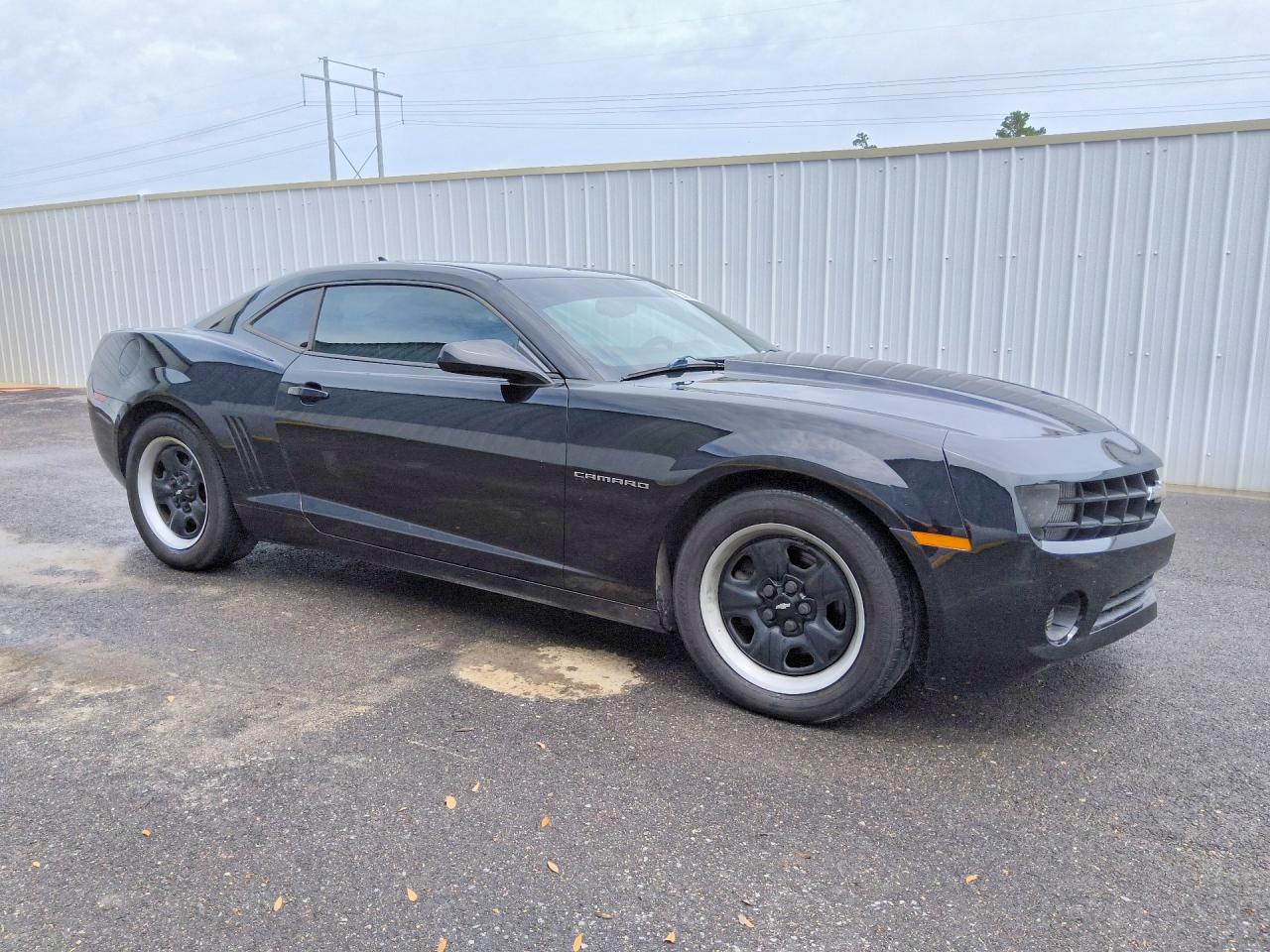 2012 Chevrolet Camaro Ls Black vin: 2G1FA1E3XC9180199