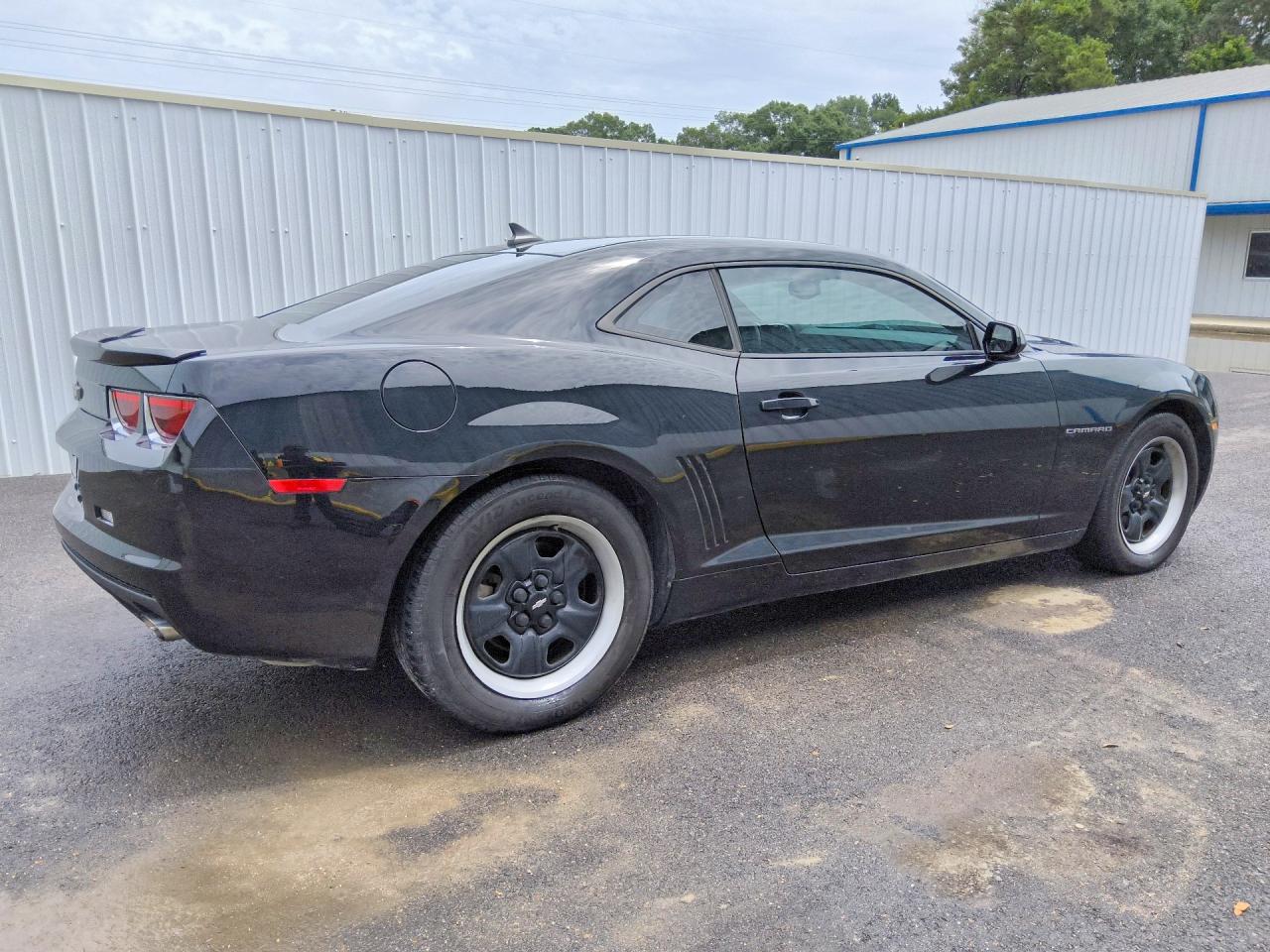 2012 Chevrolet Camaro Ls Black vin: 2G1FA1E3XC9180199