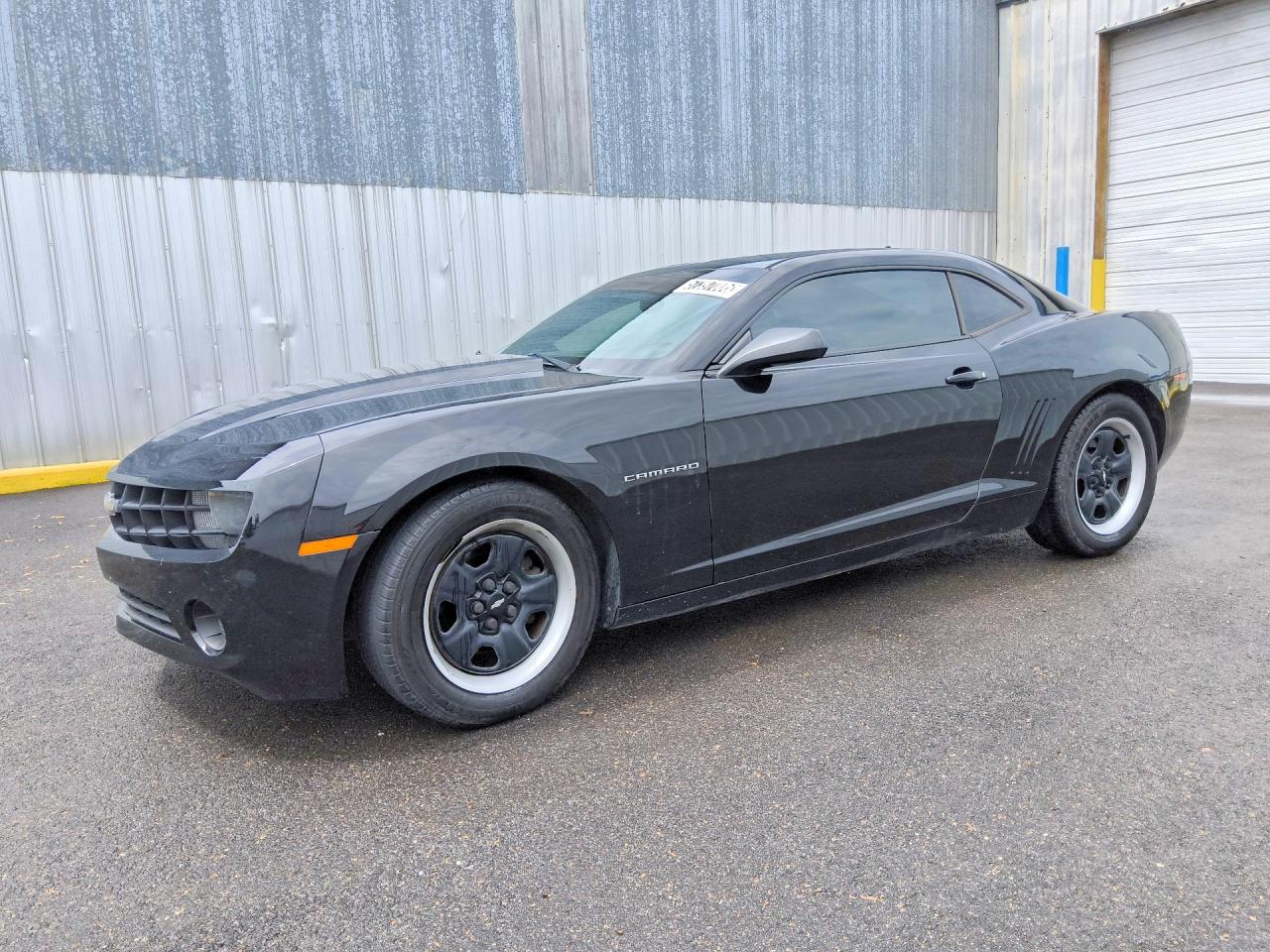 2012 Chevrolet Camaro Ls Black vin: 2G1FA1E3XC9180199