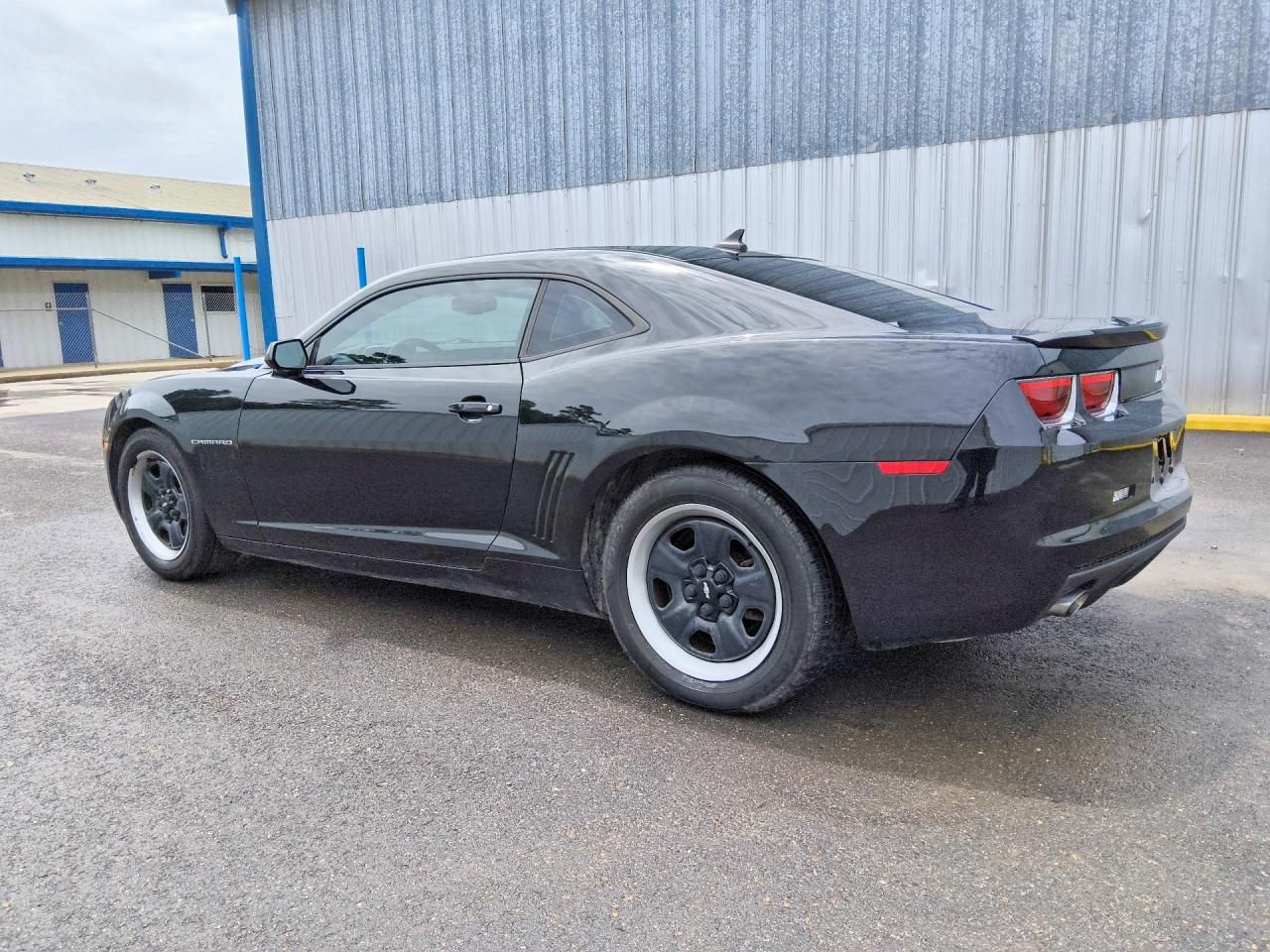 2012 Chevrolet Camaro Ls Black vin: 2G1FA1E3XC9180199
