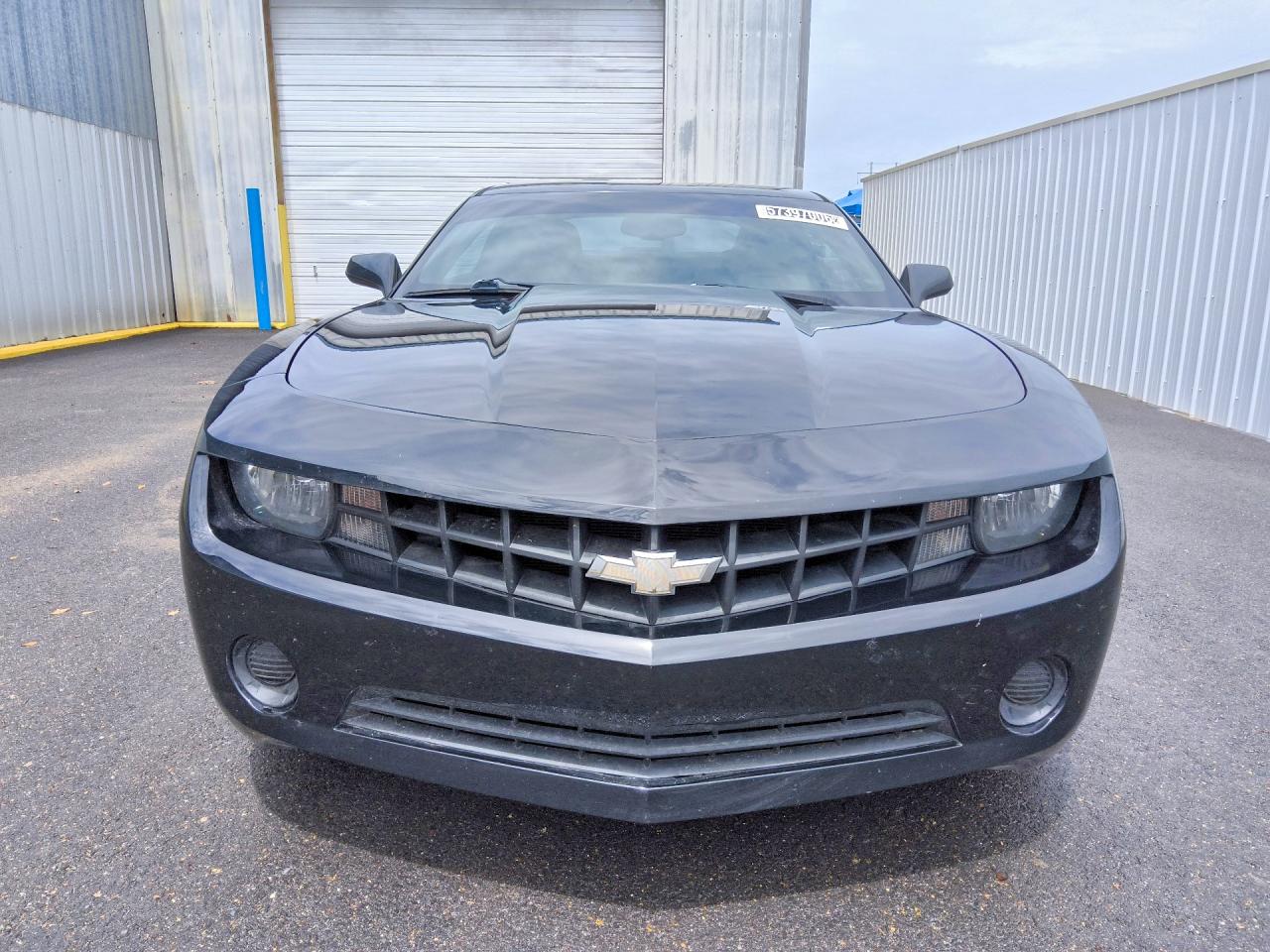 2012 Chevrolet Camaro Ls Black vin: 2G1FA1E3XC9180199