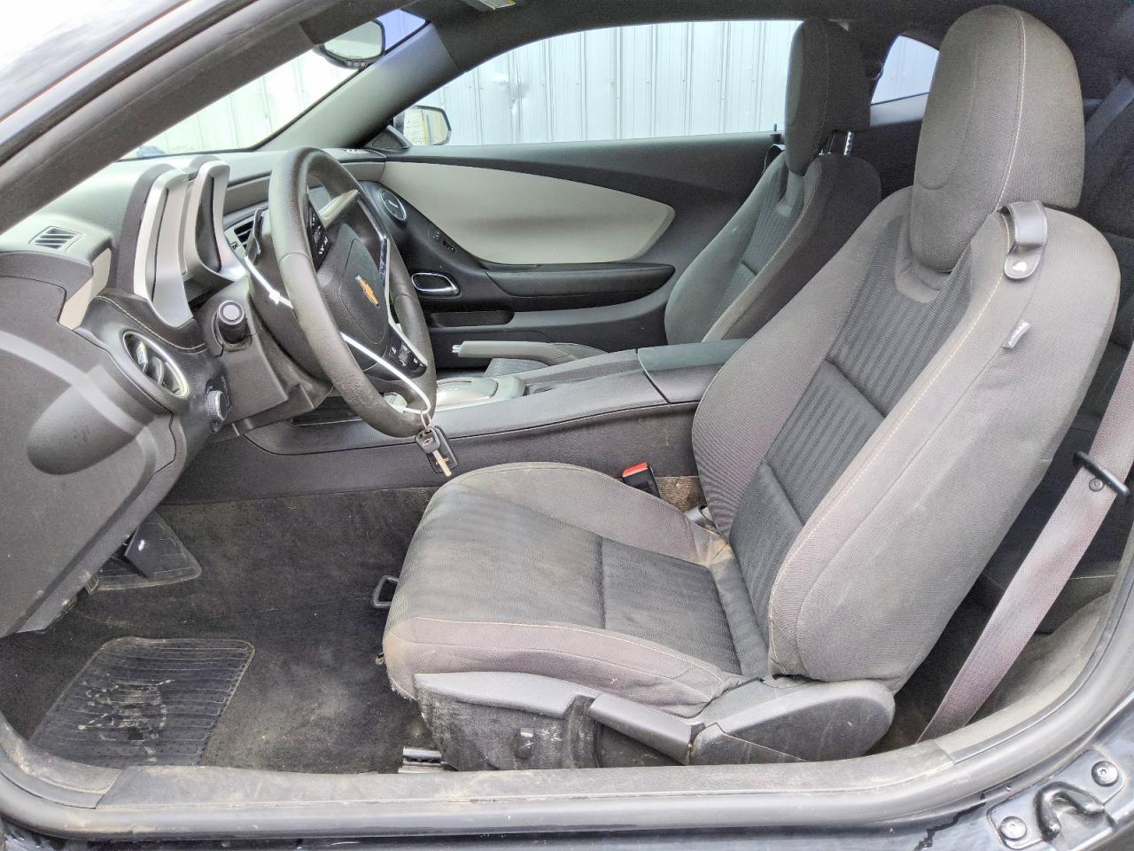 2012 Chevrolet Camaro Ls Black vin: 2G1FA1E3XC9180199