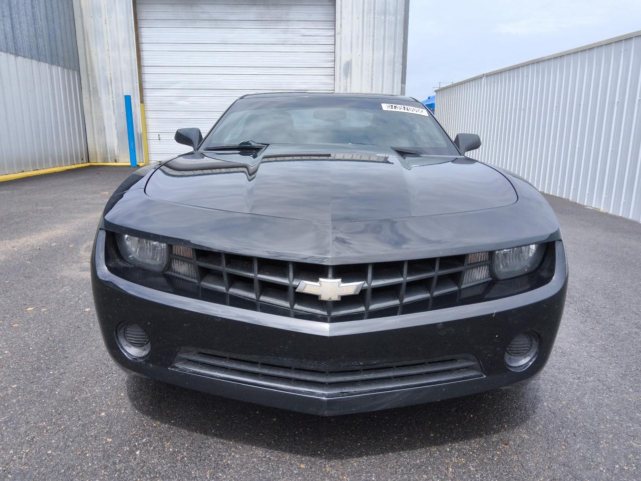 2012 Chevrolet Camaro Ls Black vin: 2G1FA1E3XC9180199 Damage: Front Bumper, Heavy Scratch, 1 To 2 Inches