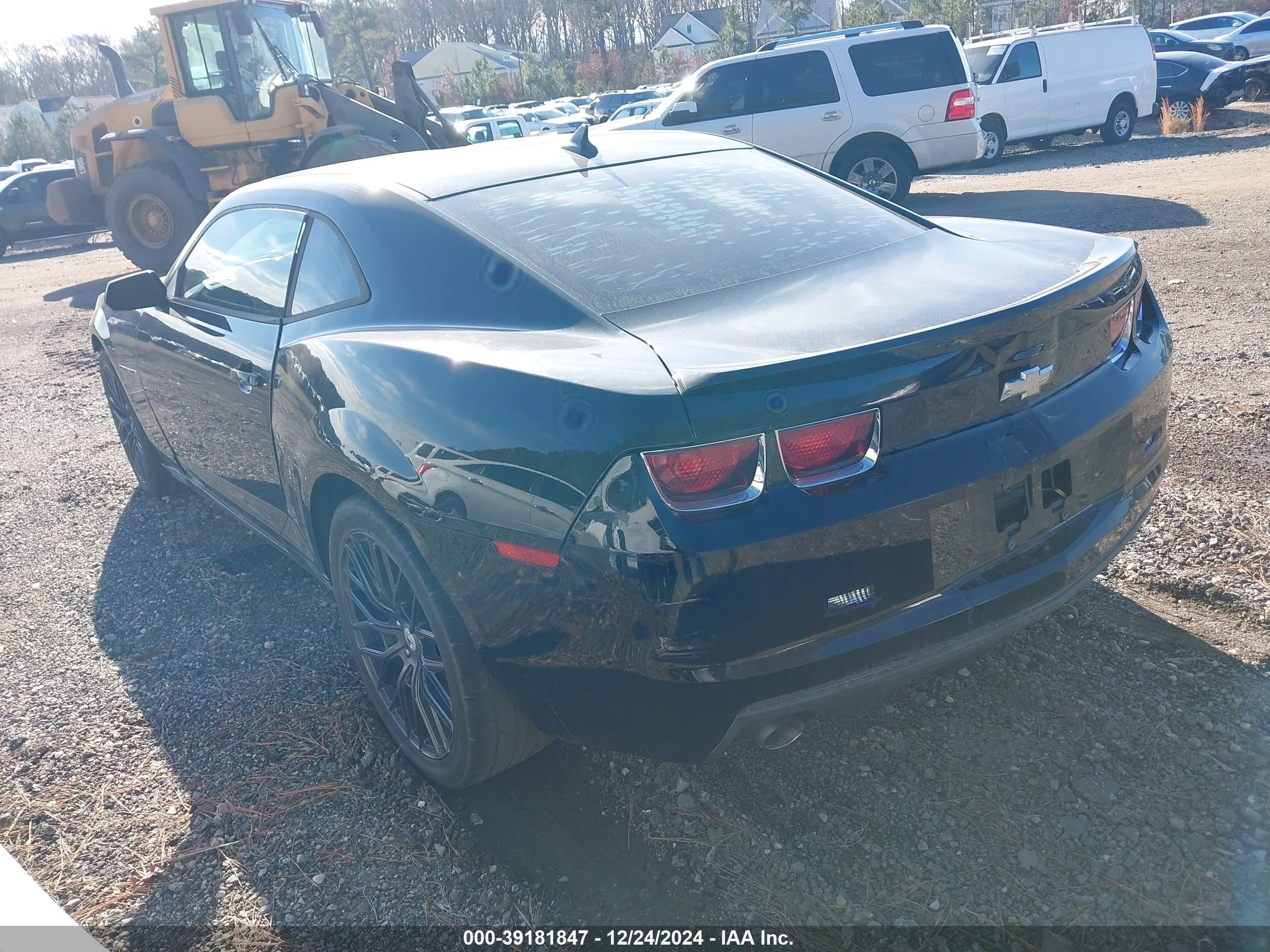 2013 Chevrolet Camaro 2ls Черный vin: 2G1FA1E3XD9241908