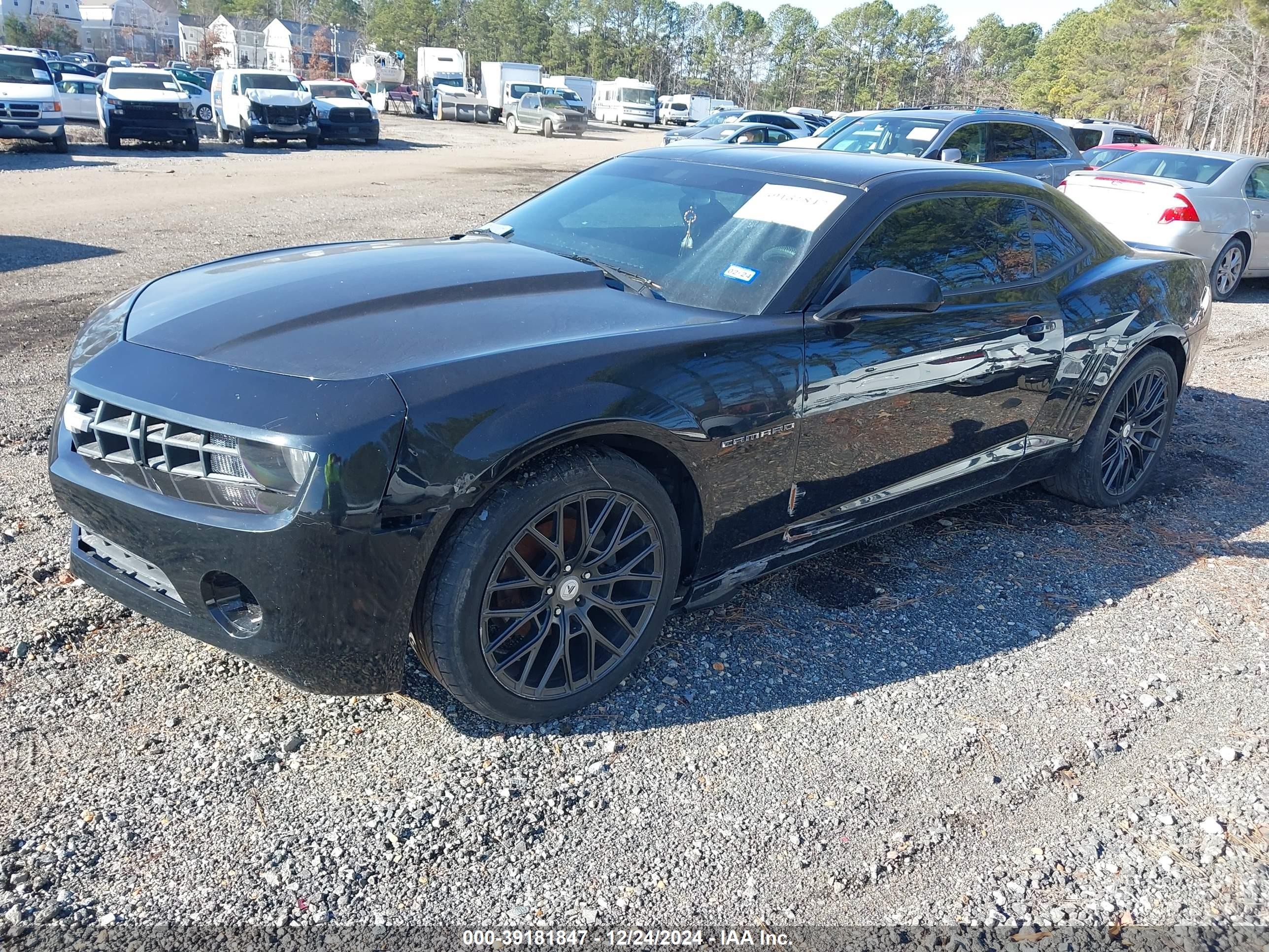 2013 Chevrolet Camaro 2ls Черный vin: 2G1FA1E3XD9241908