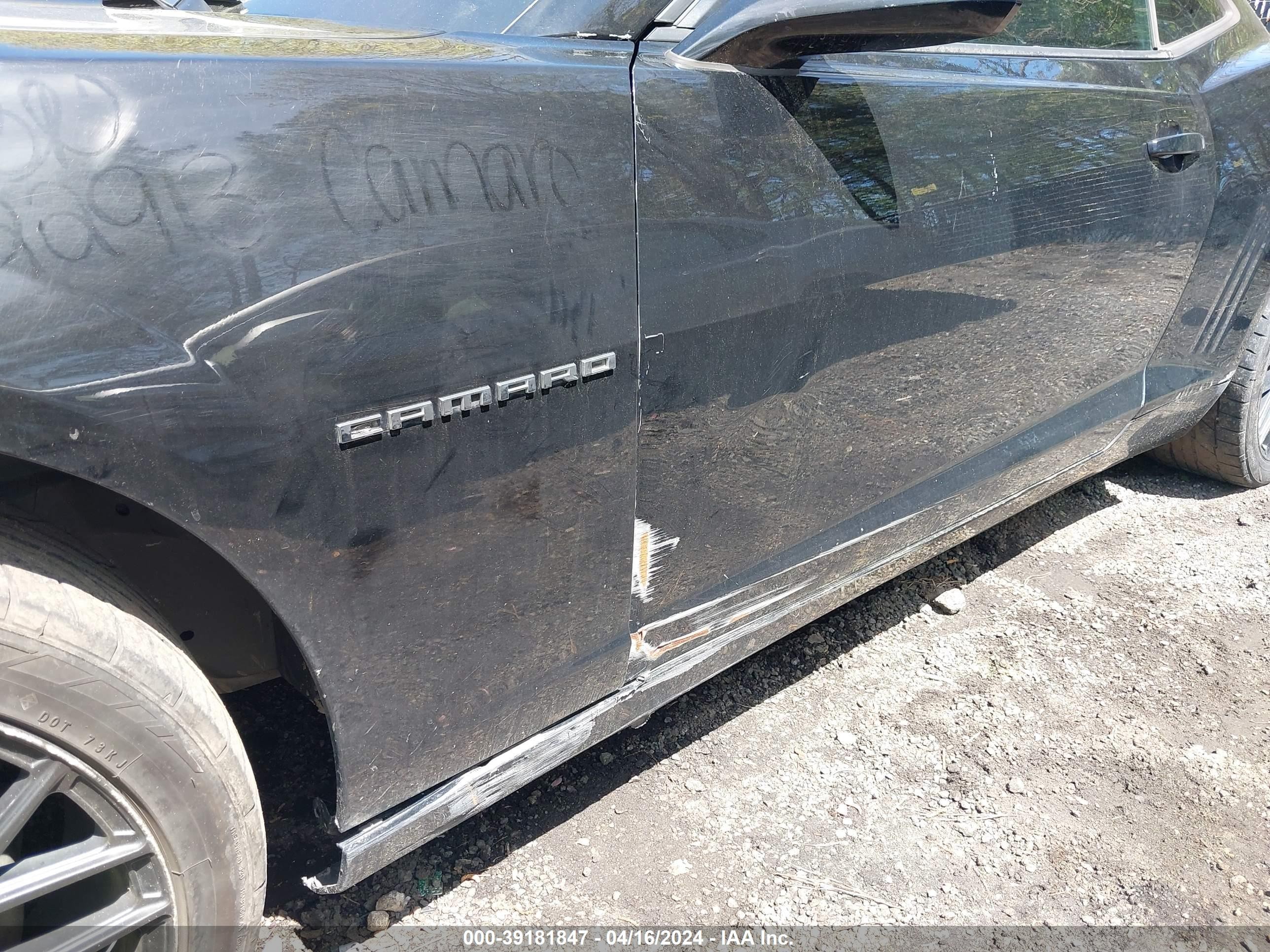 2013 Chevrolet Camaro 2ls Черный vin: 2G1FA1E3XD9241908