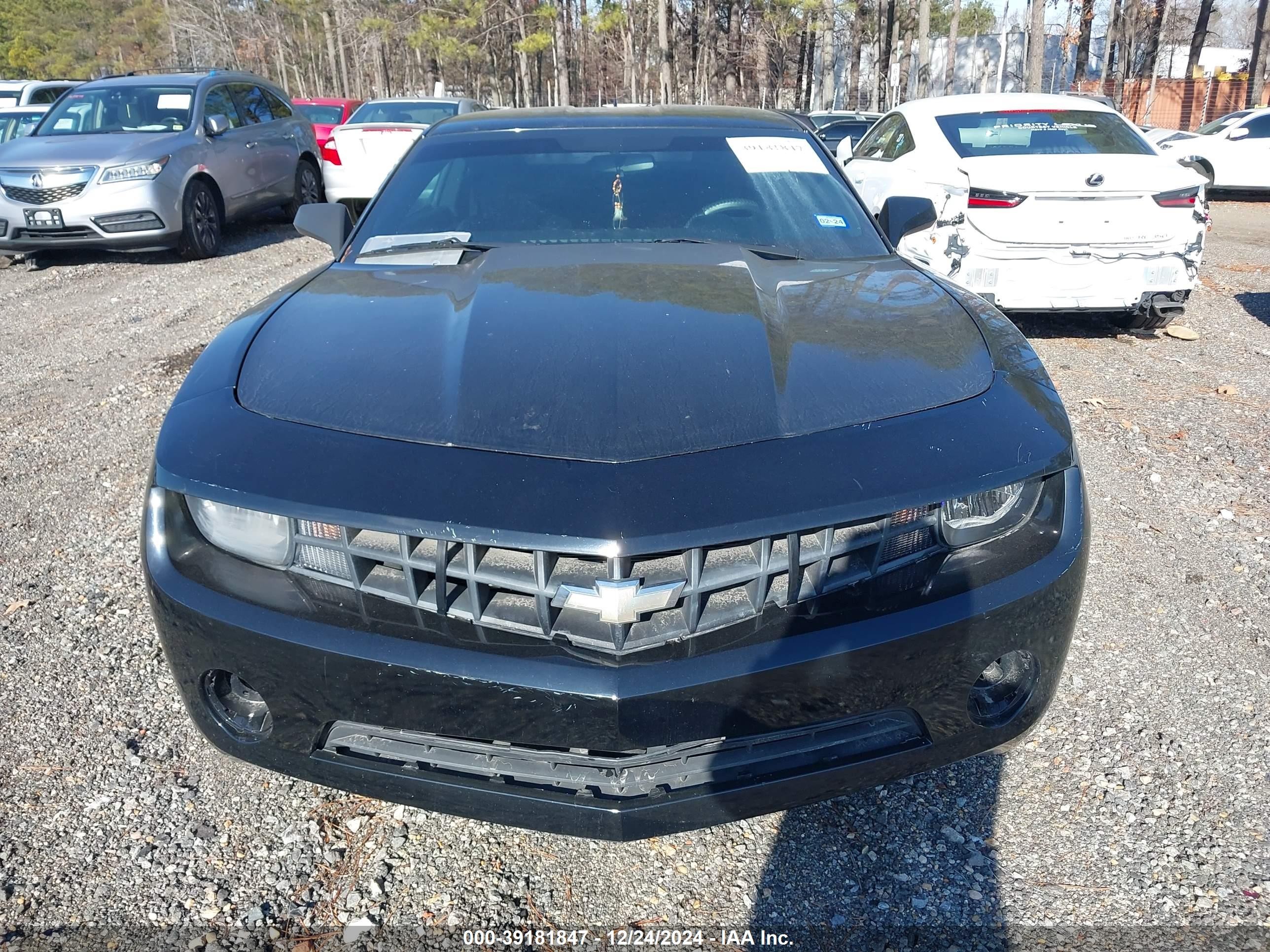 2013 Chevrolet Camaro 2ls Черный vin: 2G1FA1E3XD9241908