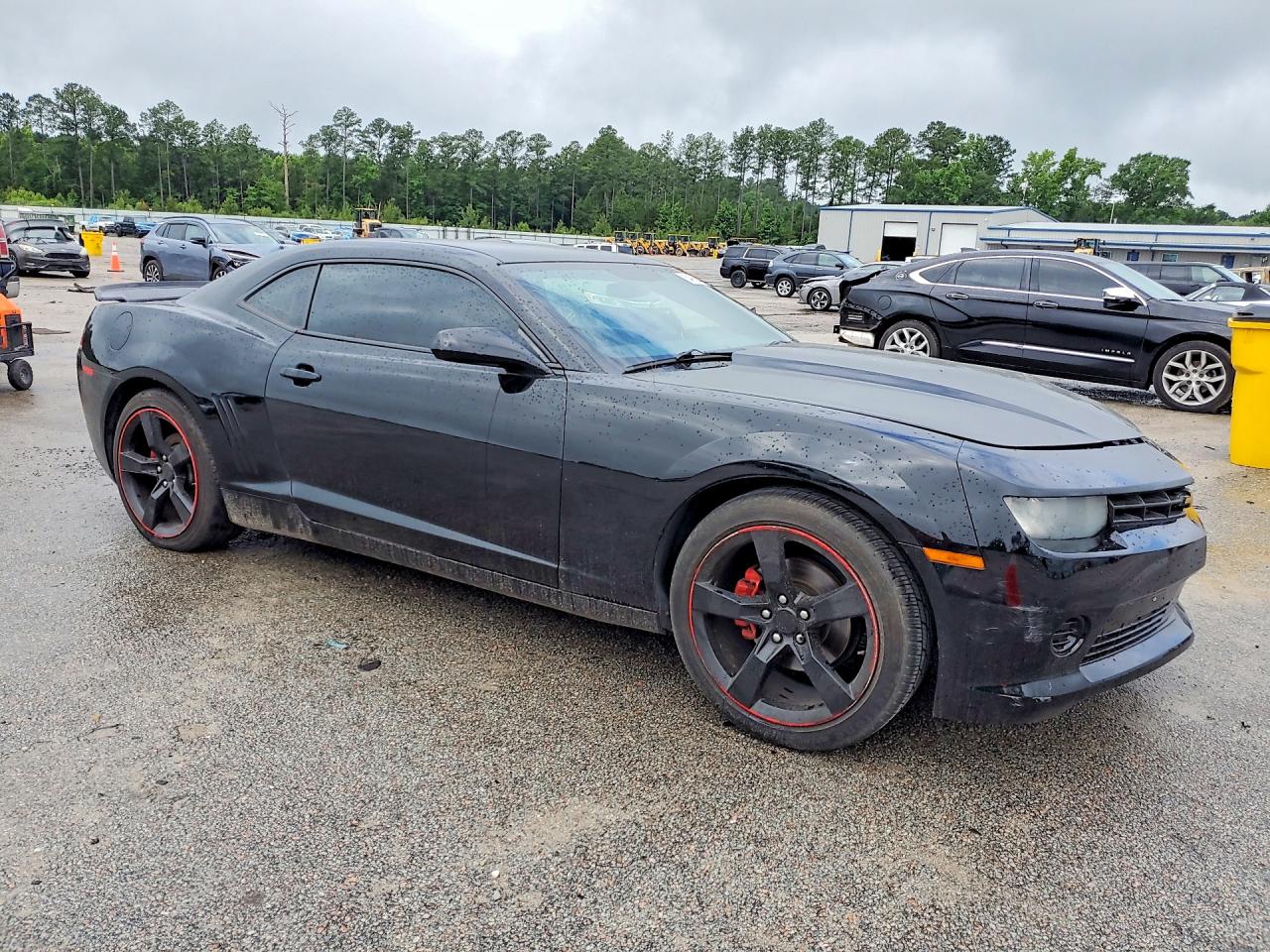 2014 Chevrolet Camaro Черный vin: 2G1FA1E3XE9323798