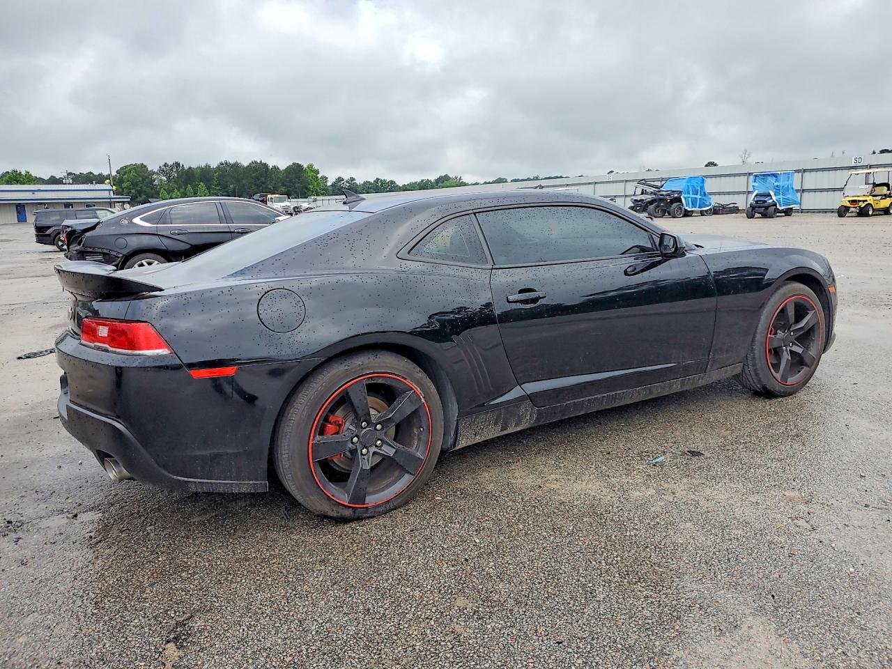 2014 Chevrolet Camaro Черный vin: 2G1FA1E3XE9323798