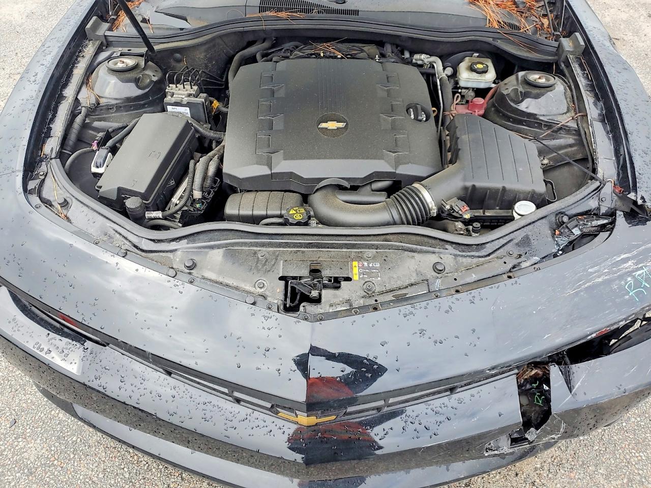 2014 Chevrolet Camaro Черный vin: 2G1FA1E3XE9323798