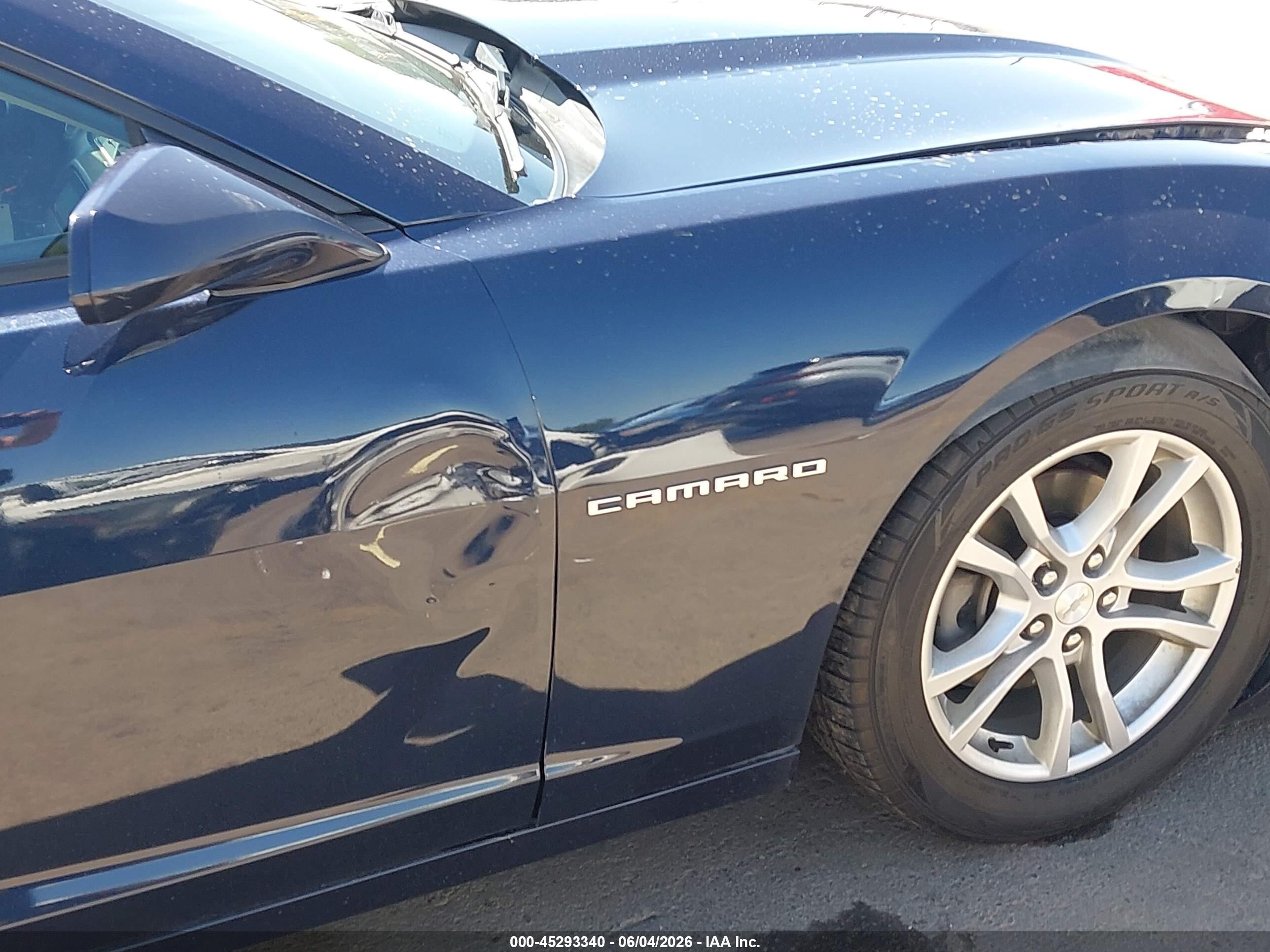 2015 Chevrolet Camaro 1ls Dark Blue vin: 2G1FA1E3XF9167778