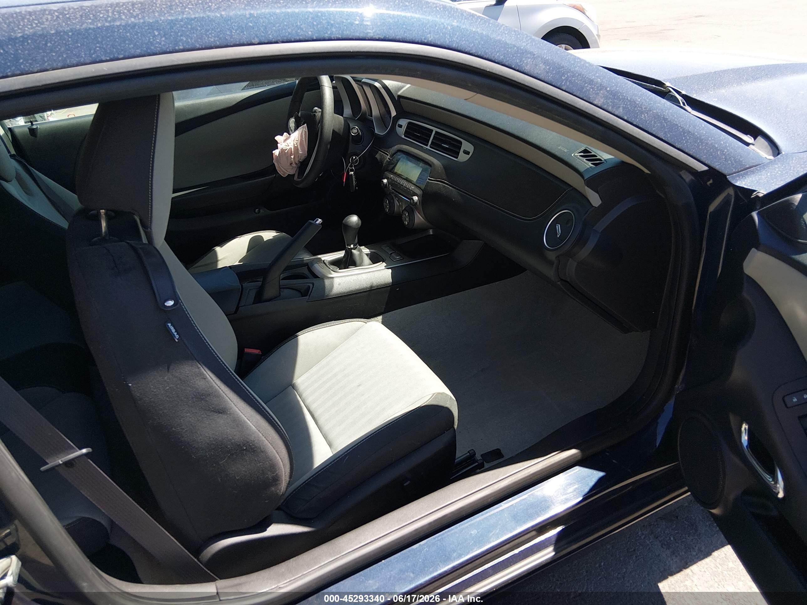 2015 Chevrolet Camaro 1ls Dark Blue vin: 2G1FA1E3XF9167778